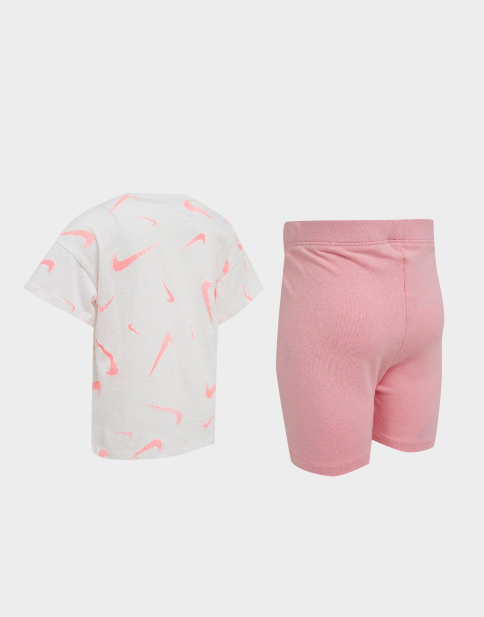 pink nike cycling shorts