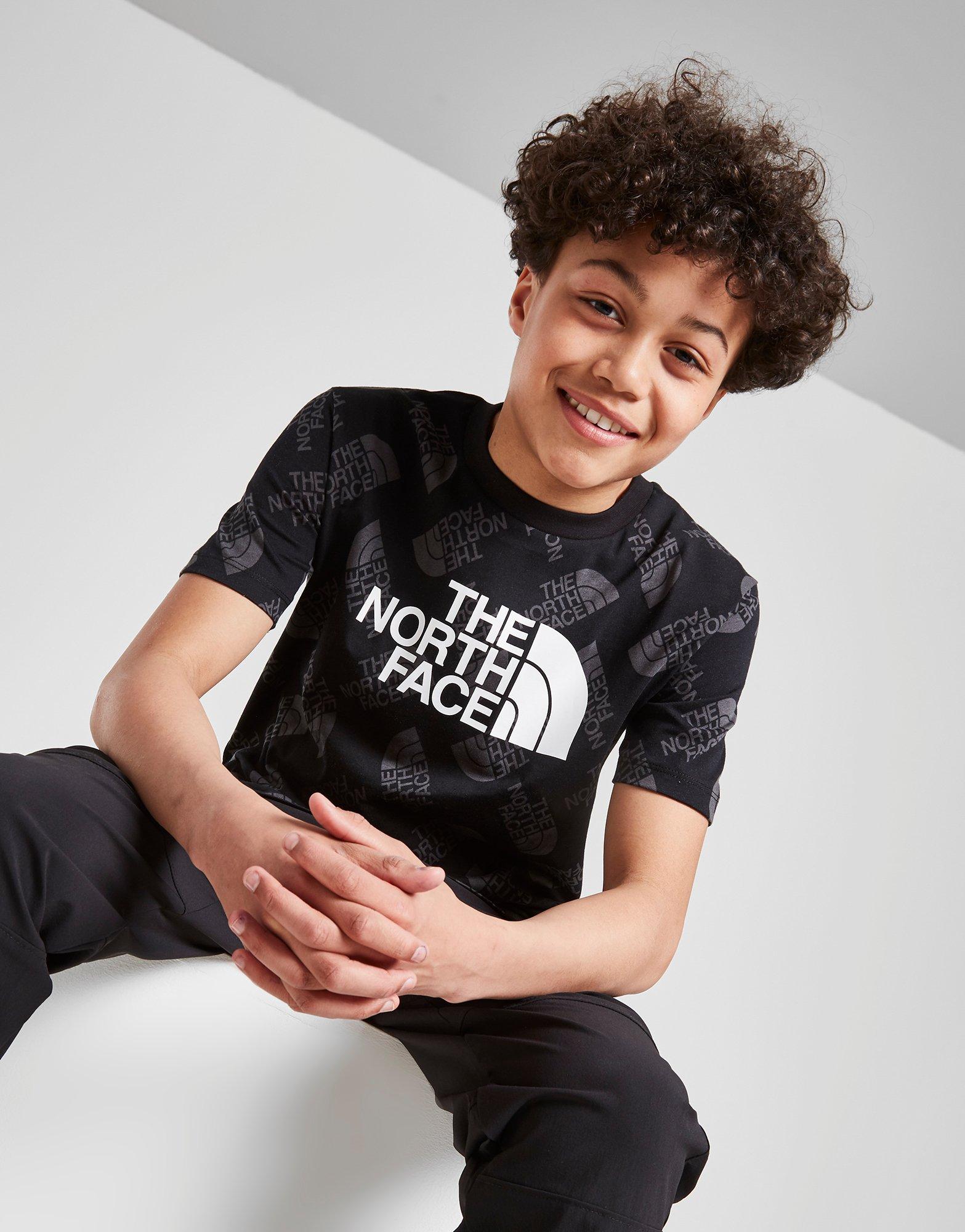 The North Face T-Shirt All Over Print Junior