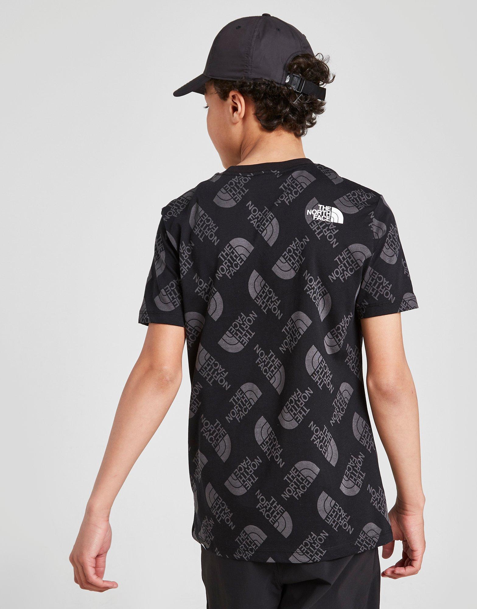 The North Face T-Shirt All Over Print Junior