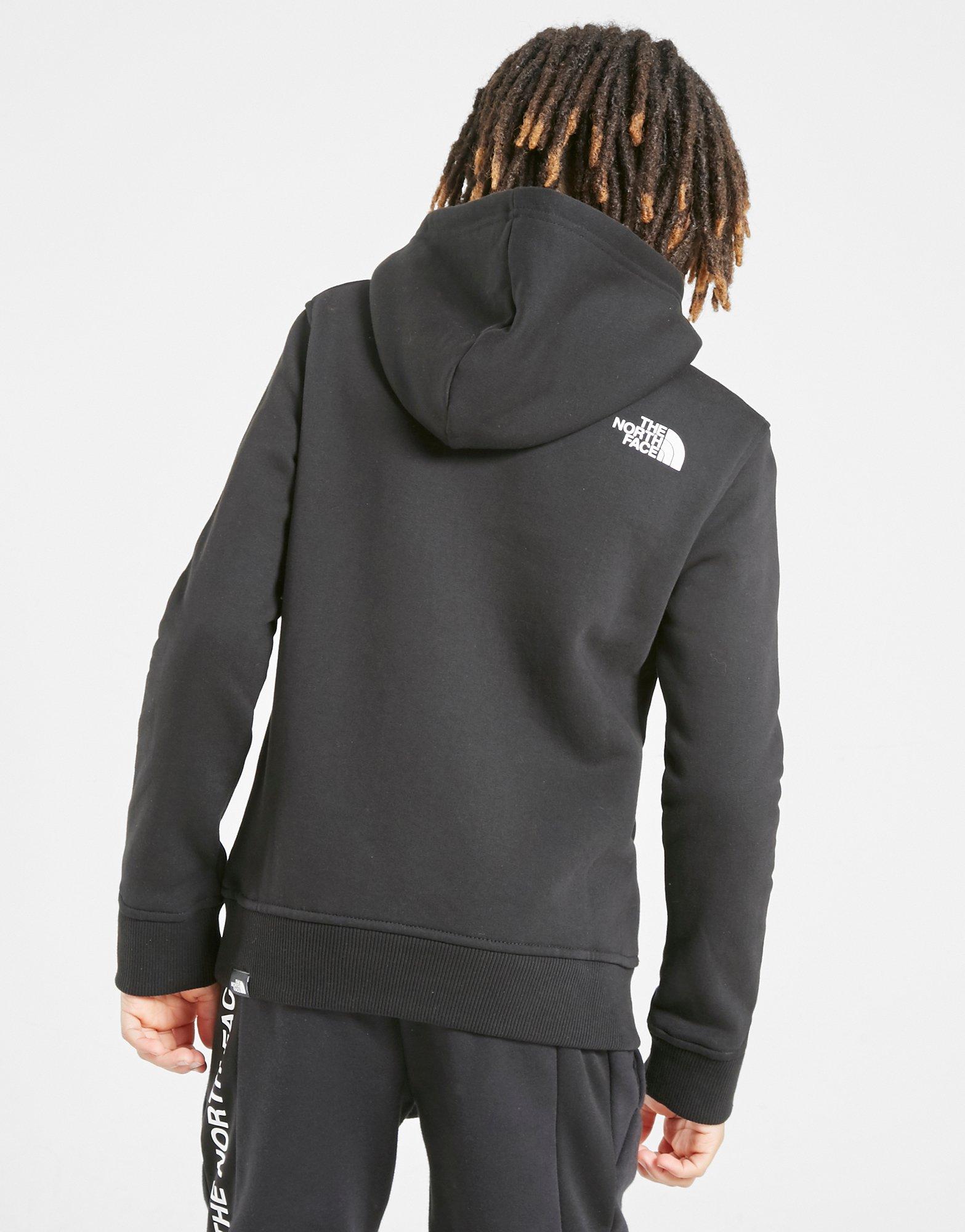 The North Face Logo Fleece Hoodie Junior