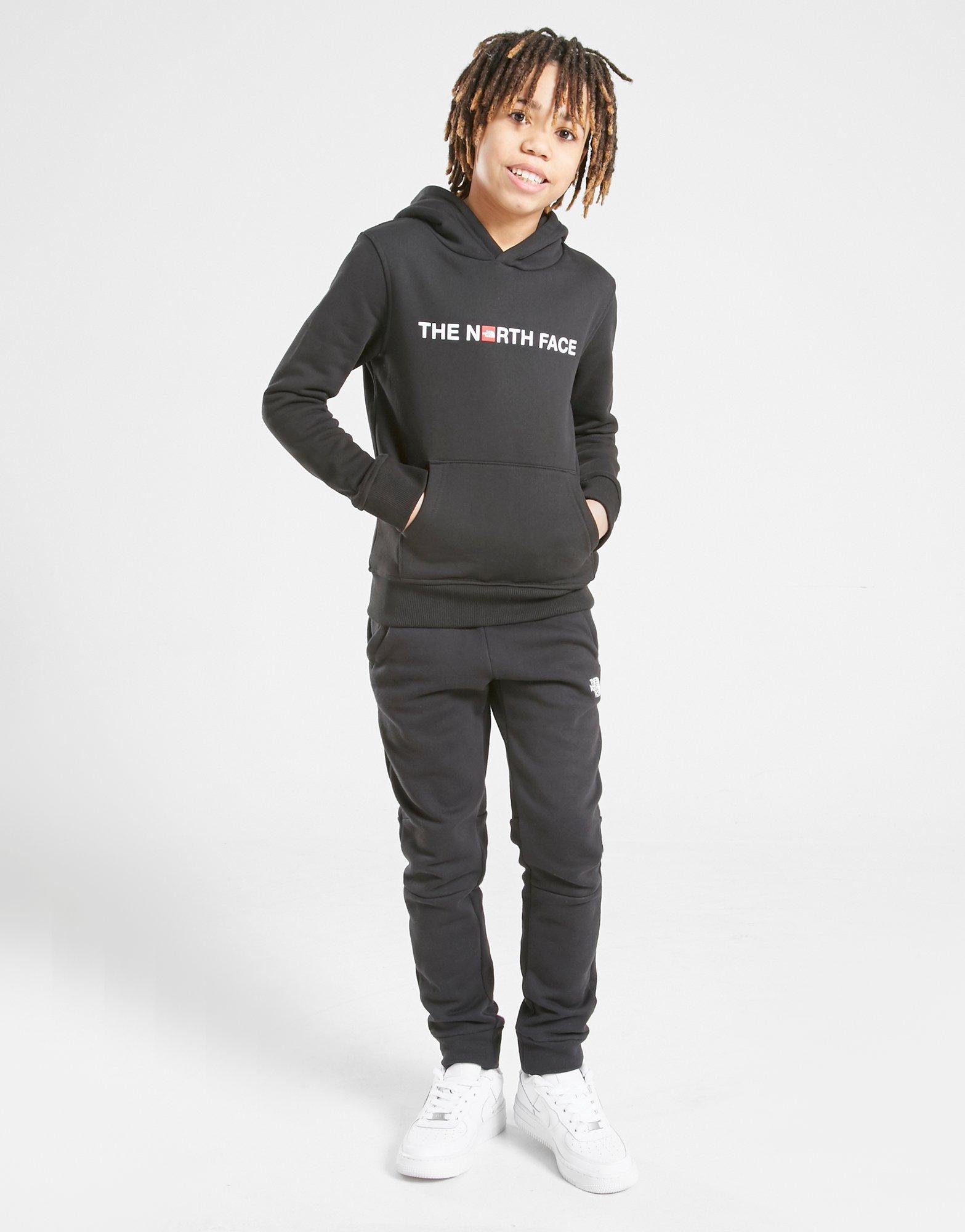 The North Face Logo Fleece Hoodie Junior