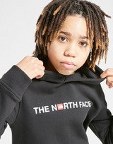 The North Face Logo Fleece Hoodie Junior