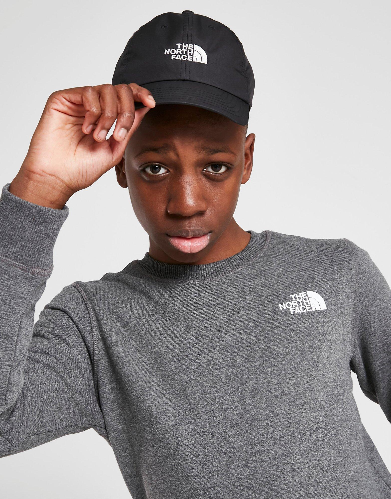 the north face box crew sweatshirt junior