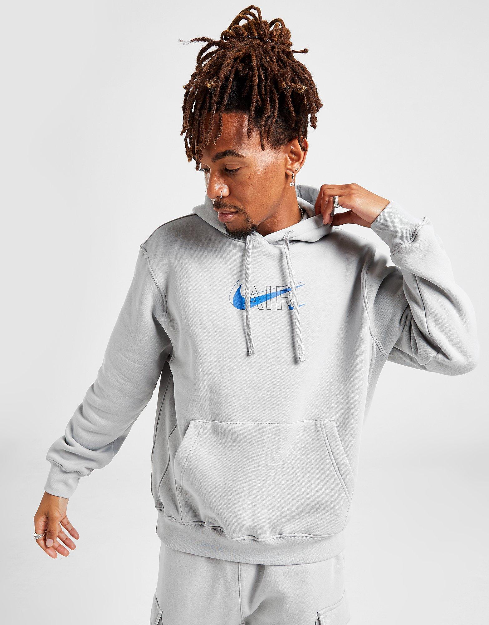 Grey Nike Air Overhead Hoodie | JD Sports