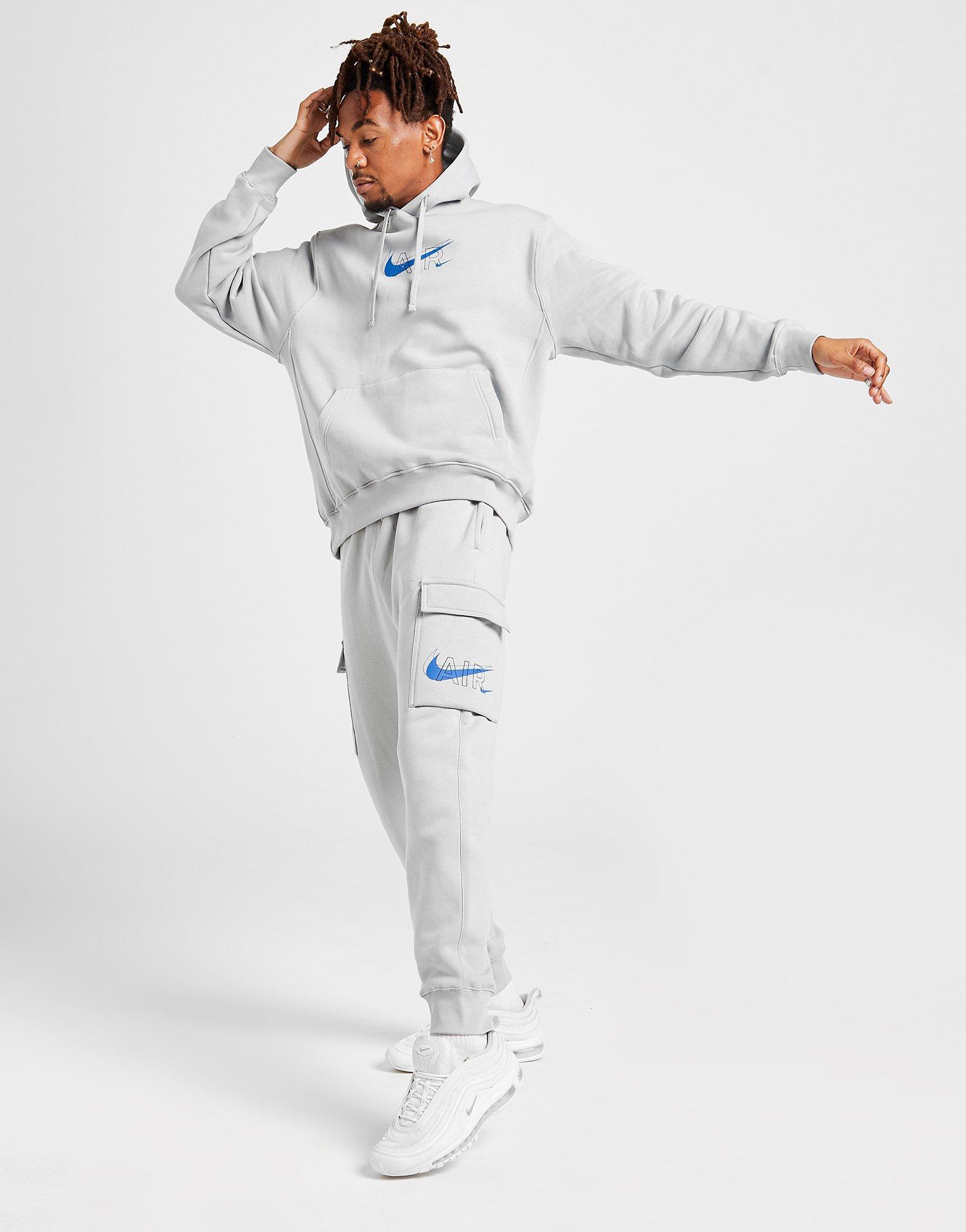 blue nike cargo joggers