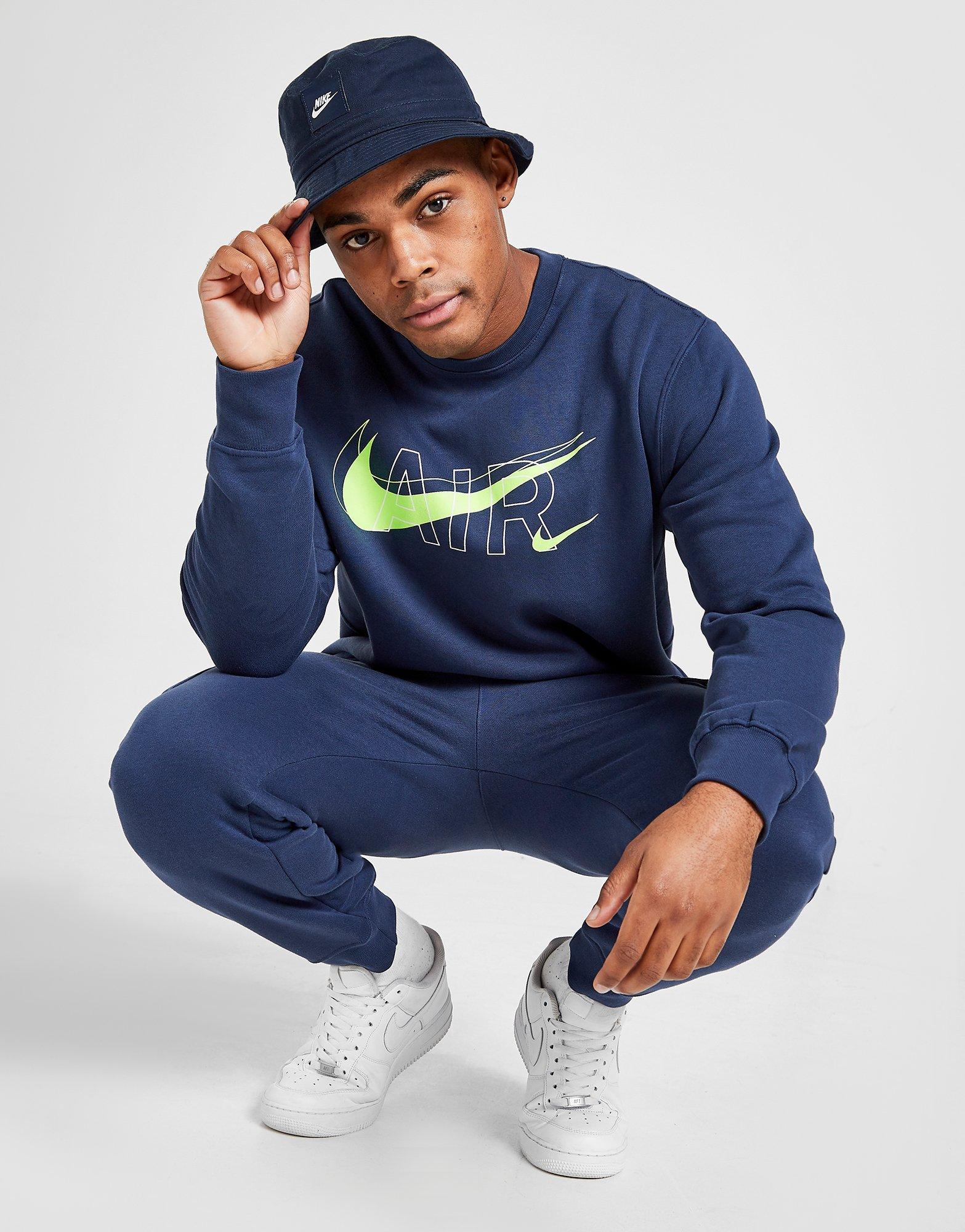 nike air blue sweatshirt
