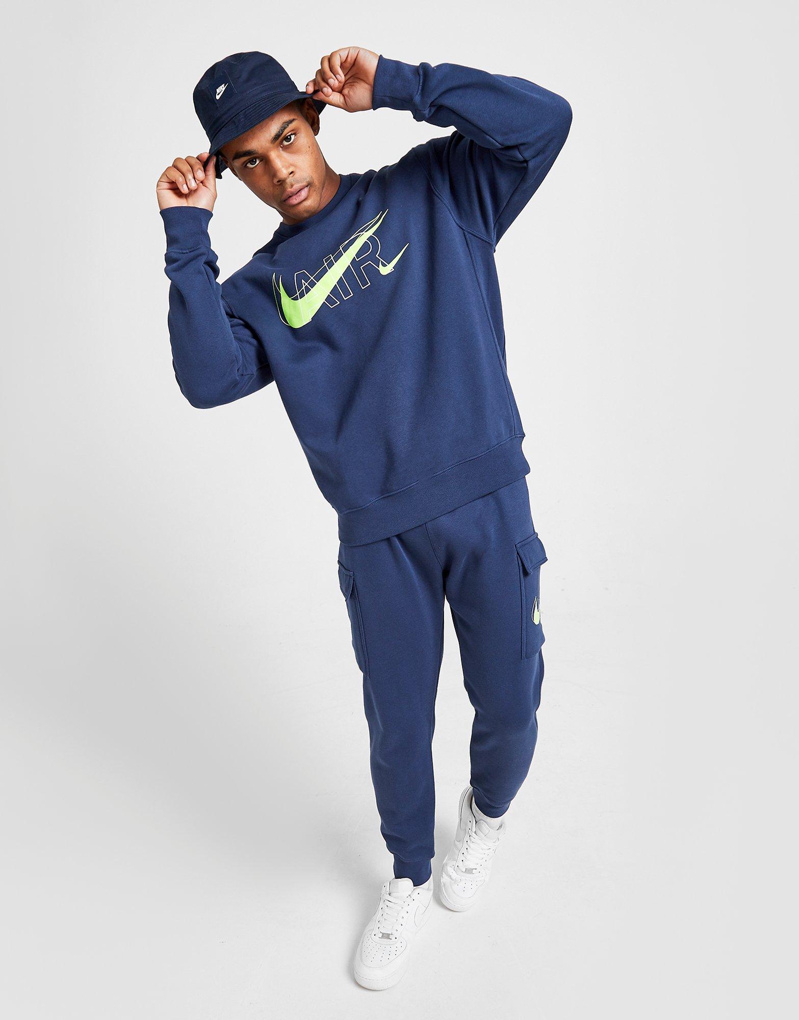 nike air fleece crew sweatshirt