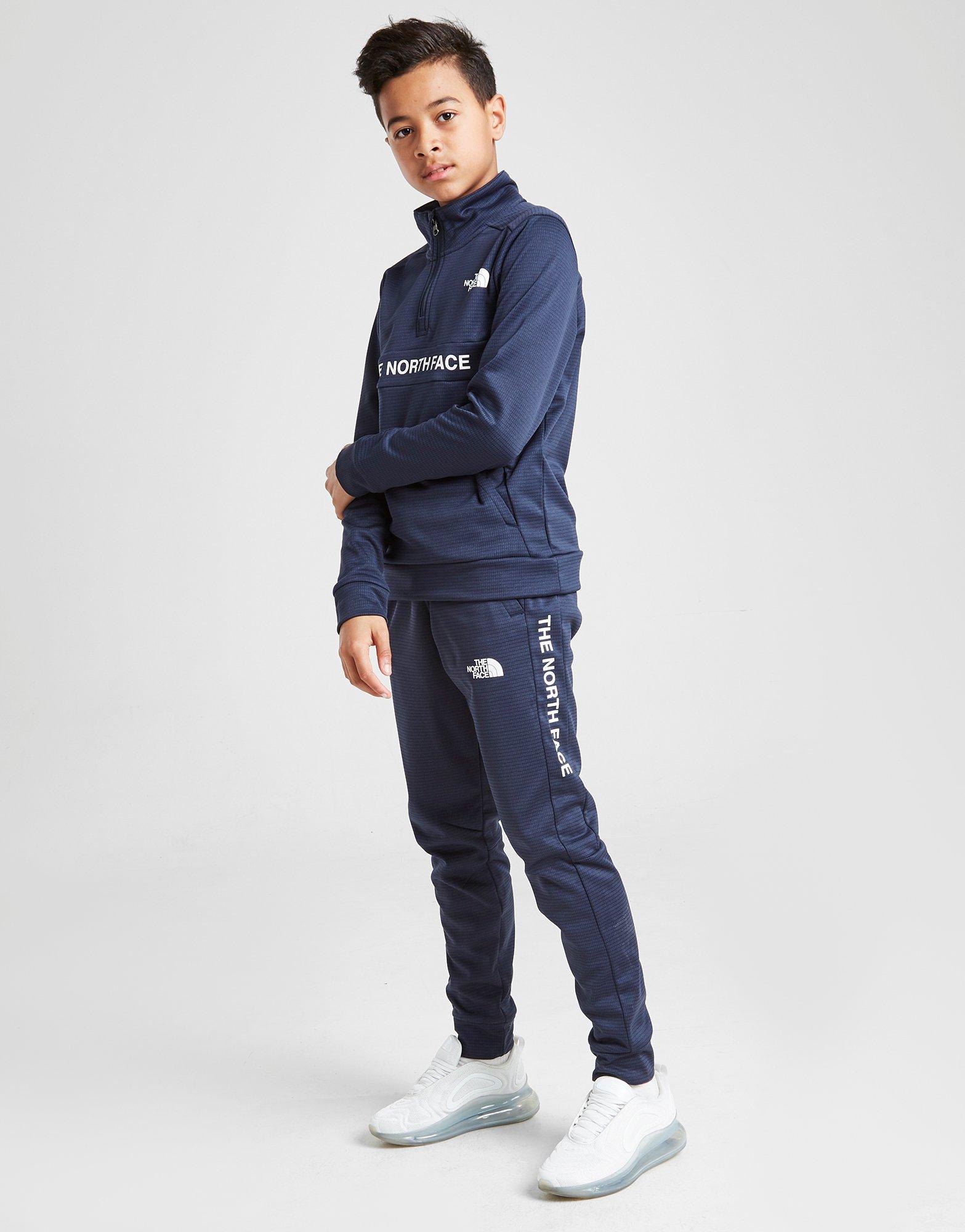 north face junior tracksuit