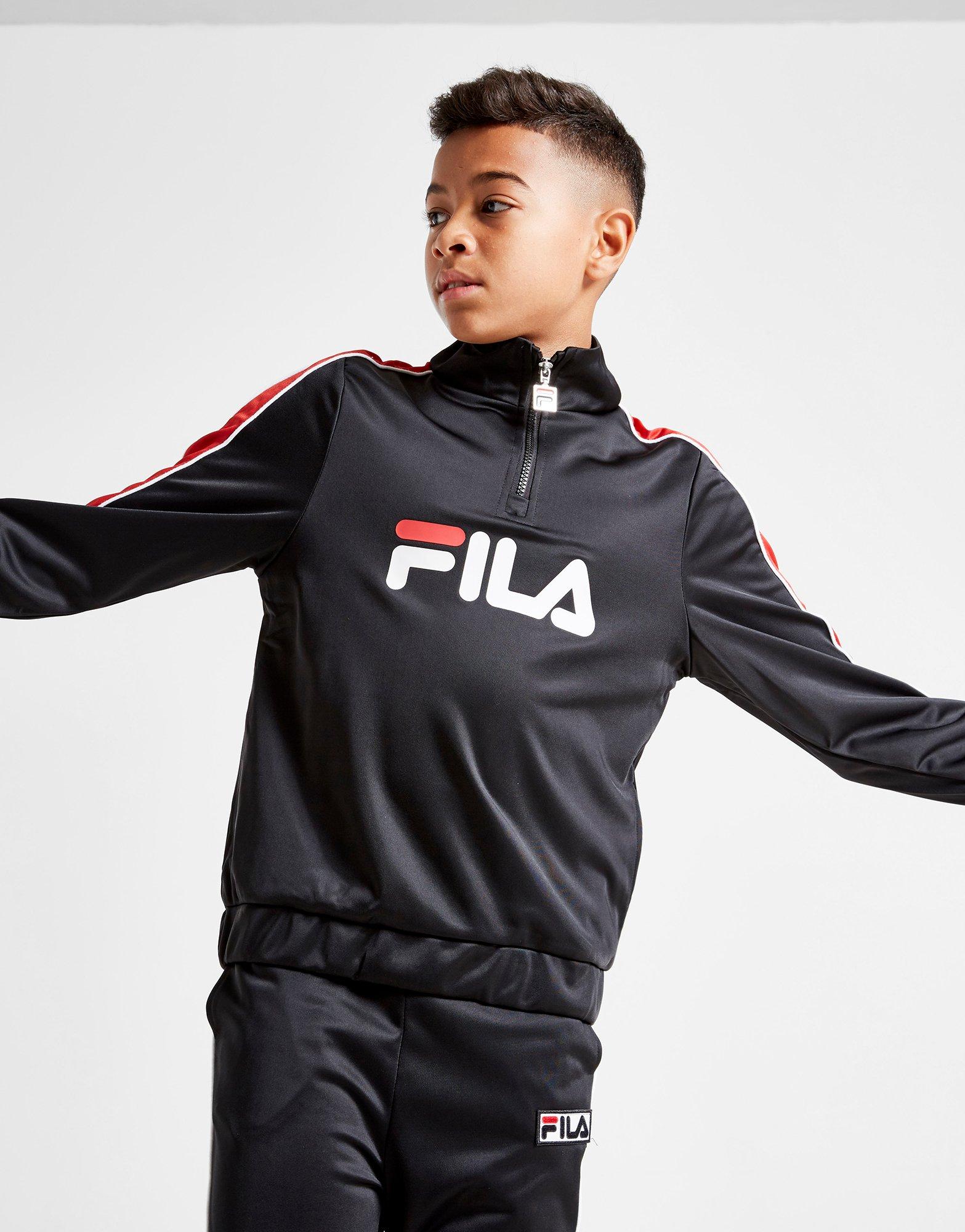 junior fila tracksuit