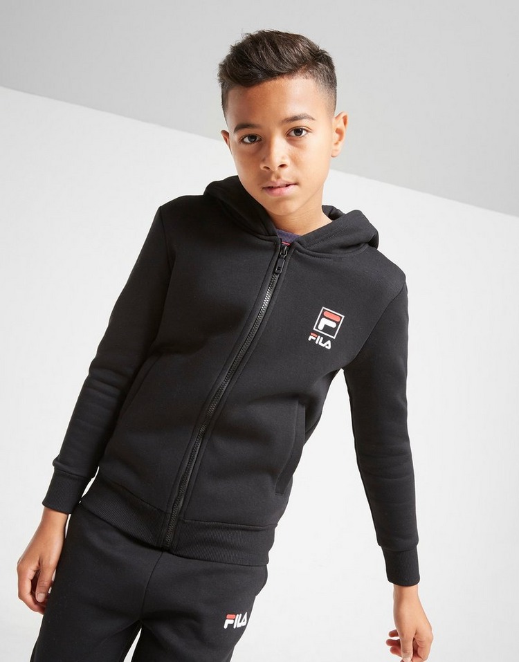 Black Fila Walker Full Zip Tracksuit Junior | JD Sports