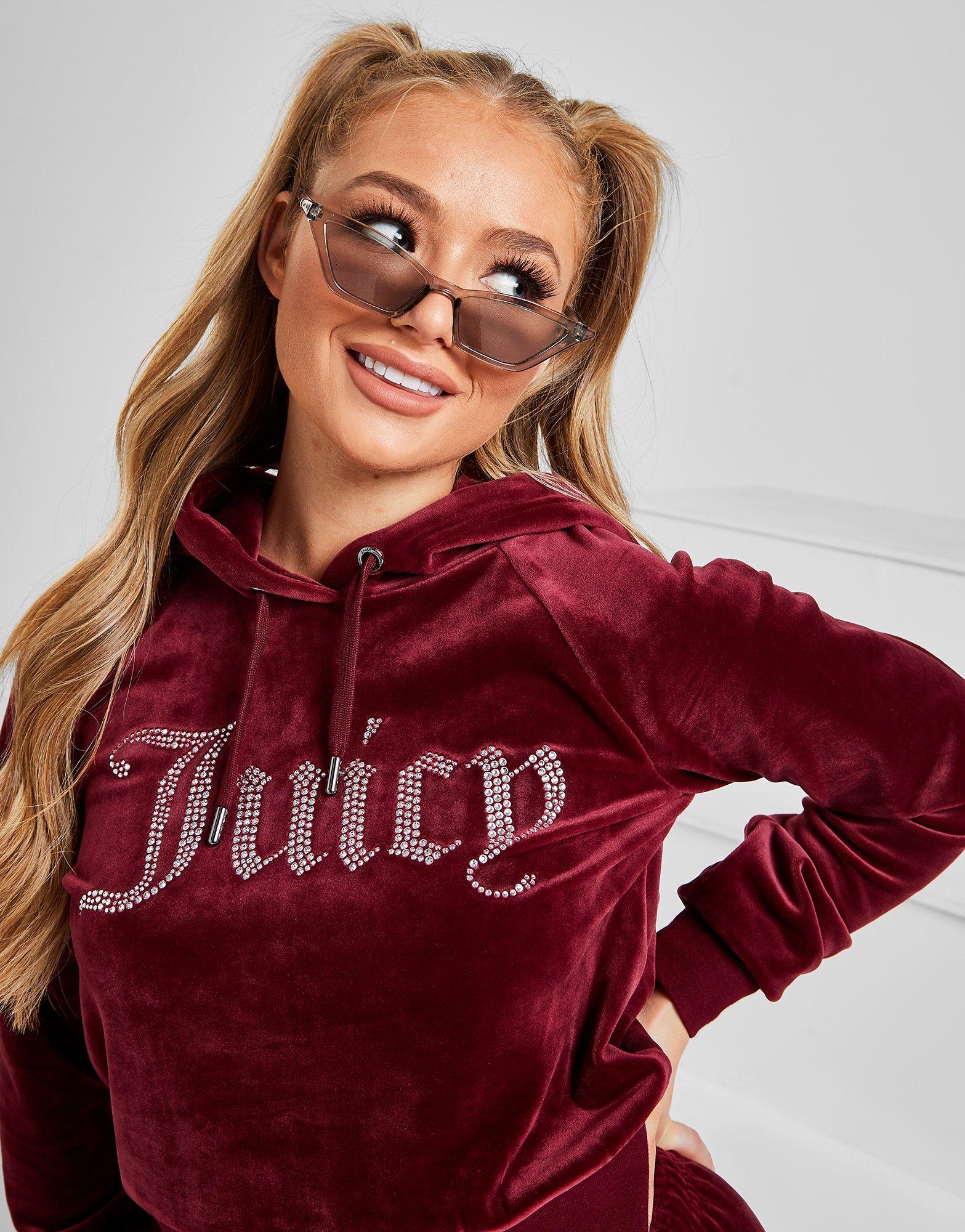 juicy velour hoodie