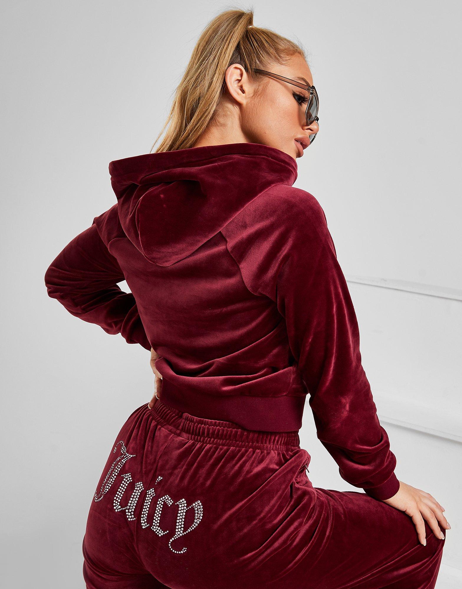 juicy velour hoodie