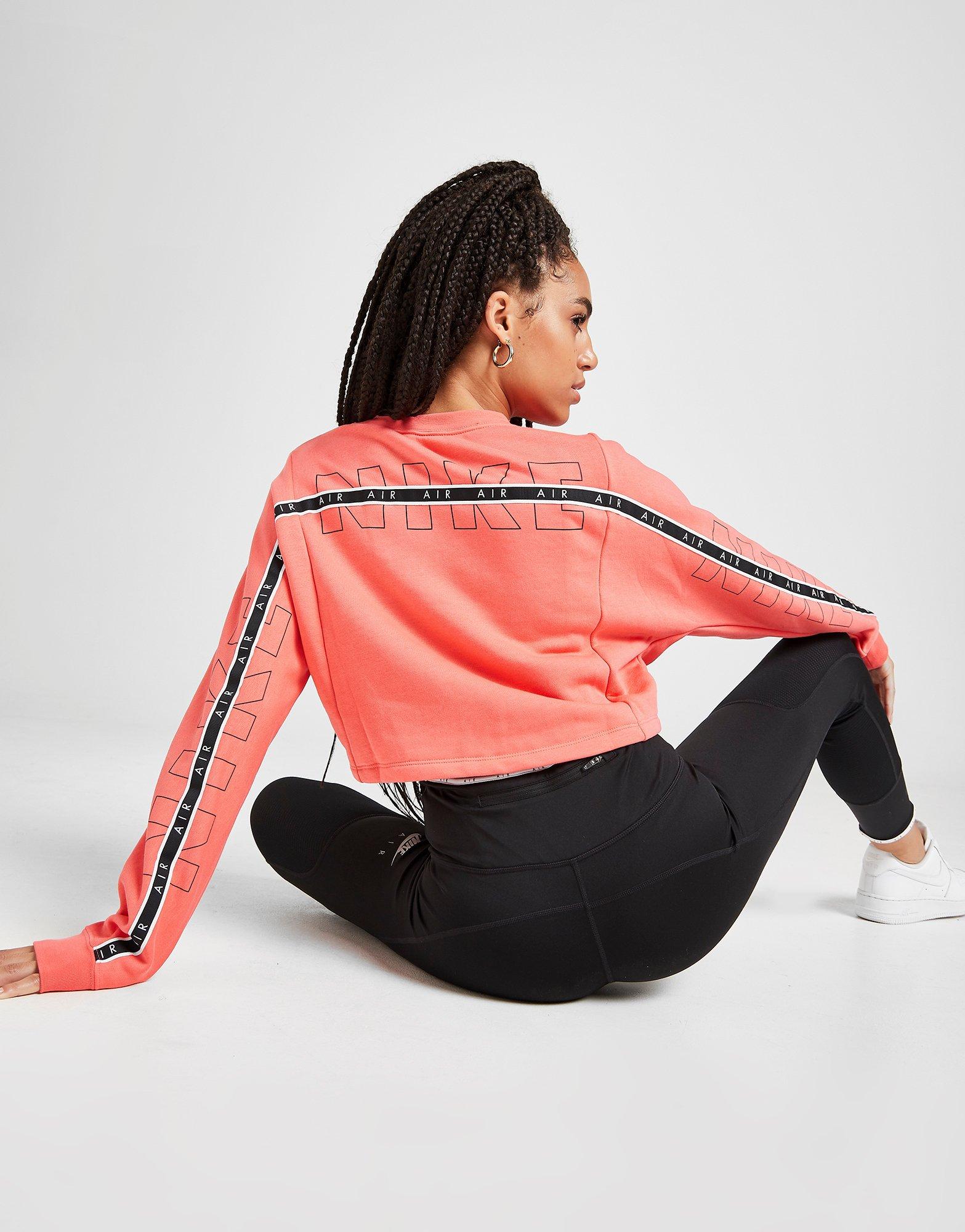 nike air crop crew sweatshirt