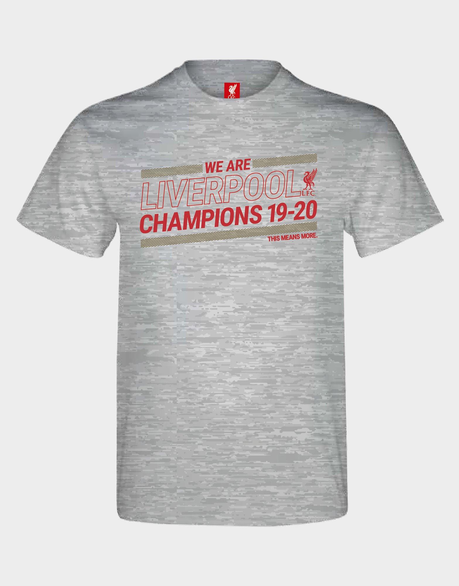 liverpool champions league winners t shirt