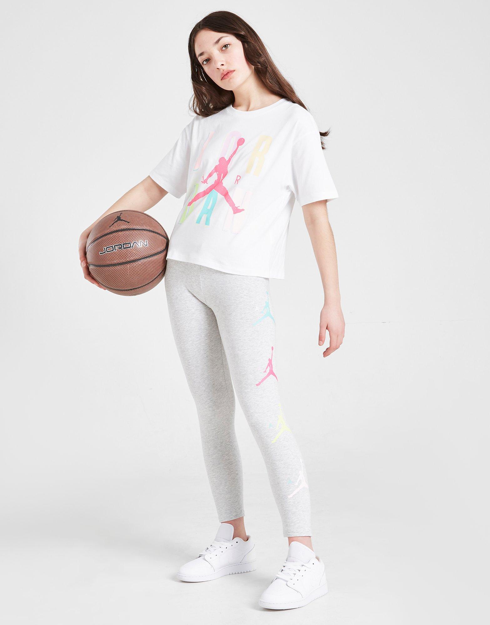 Jordan Girls' Air Short Sleeve Graphic T-Shirt Junior