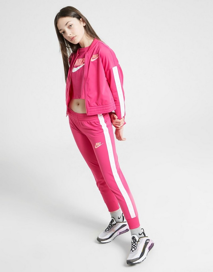 Pink Nike Girls' Sportswear Tricot Tracksuit Junior JD Sports