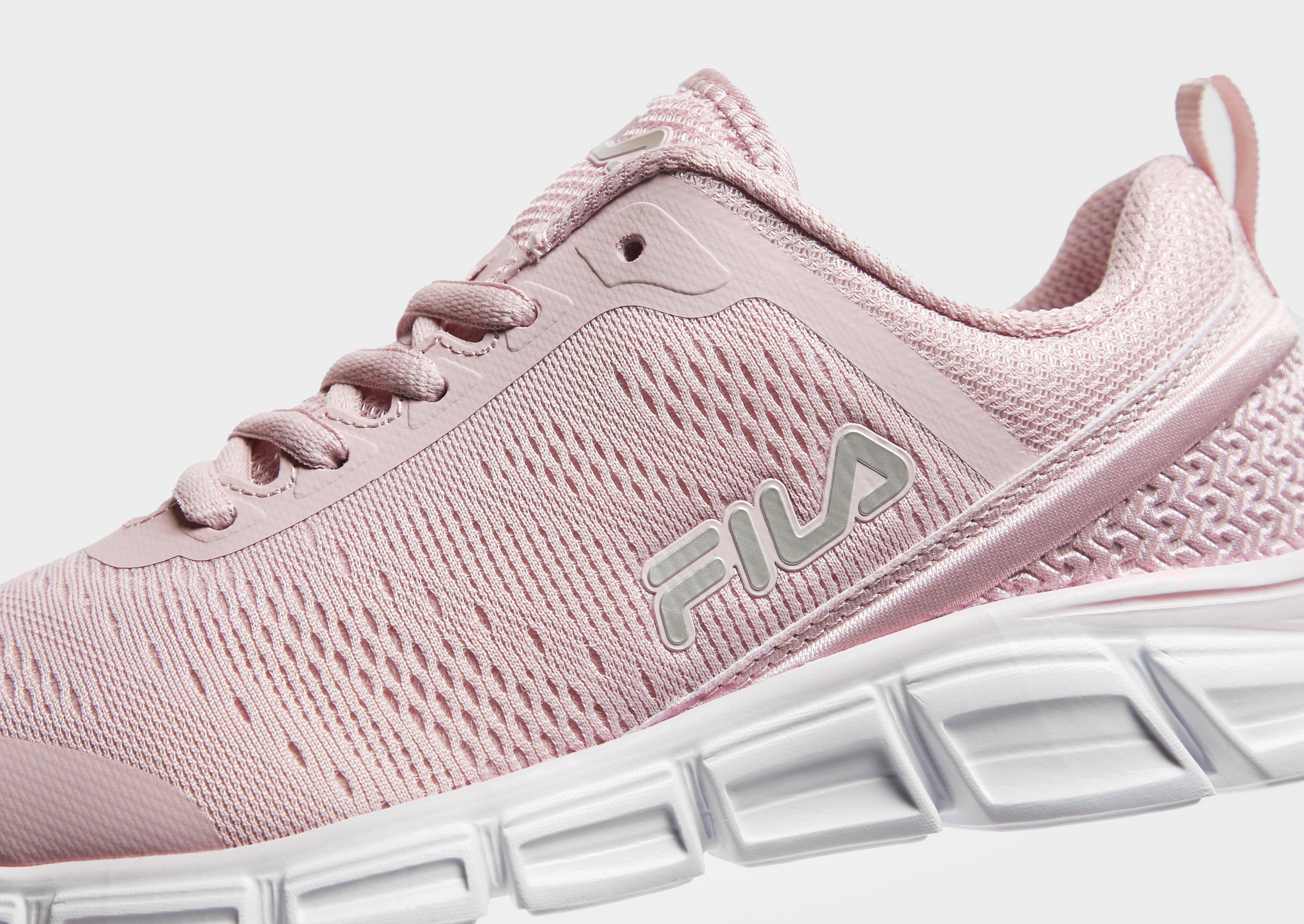 womens pink fila trainers
