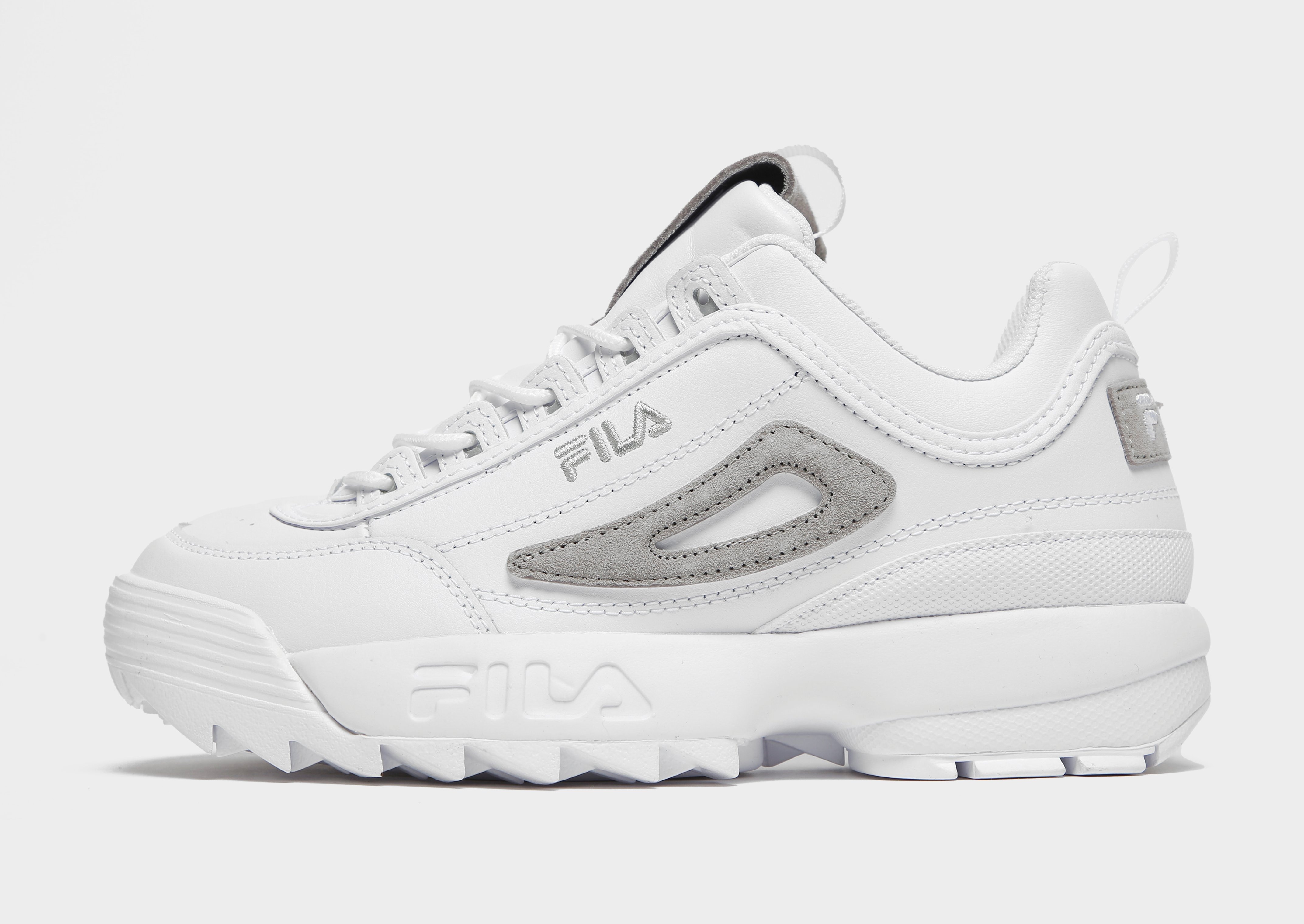 White Fila Disruptor II Women's | JD Sports