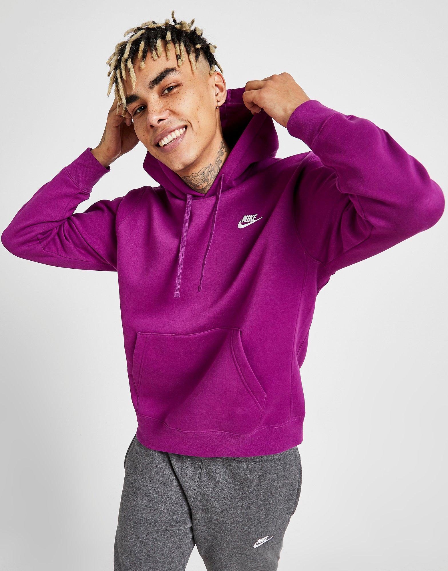 purple nike jumper