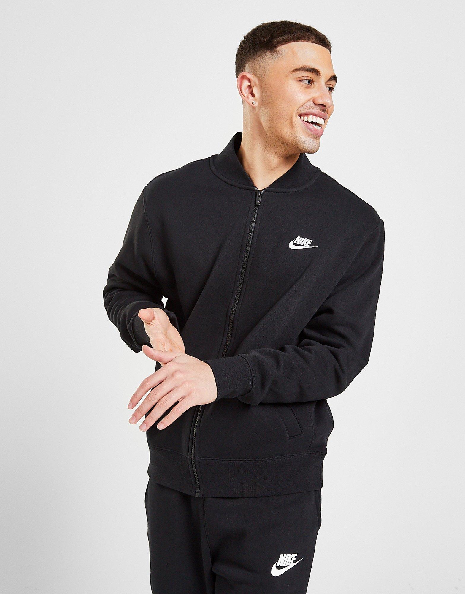 nike club bomber jacket