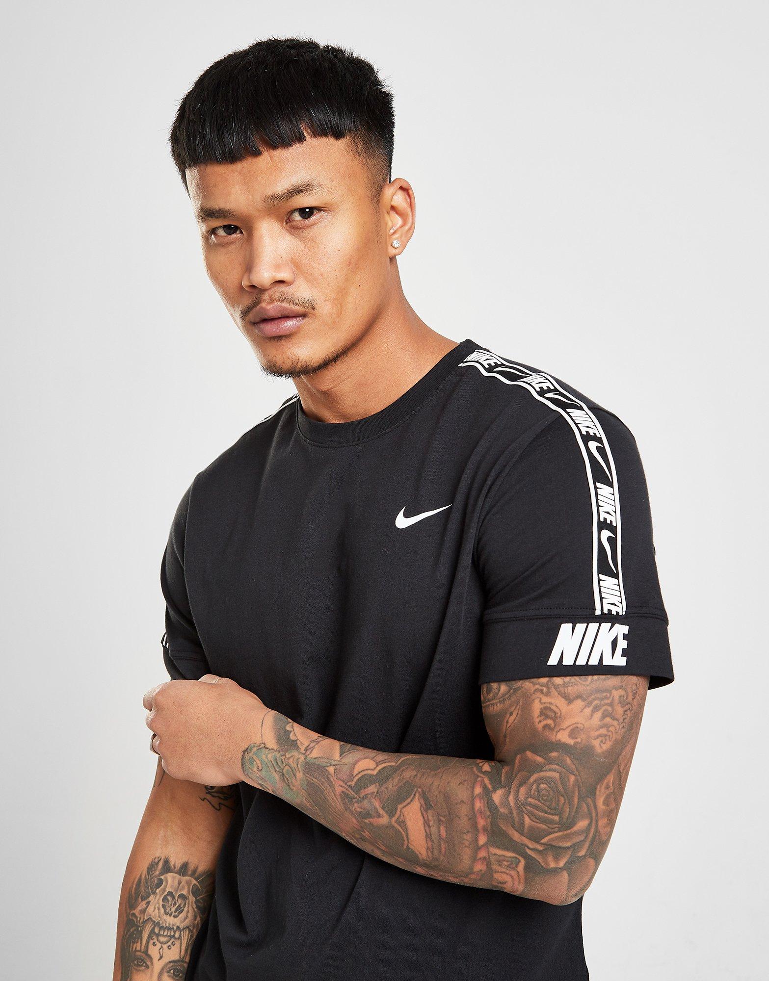 Black Nike Sportswear Repeat T-Shirt 
