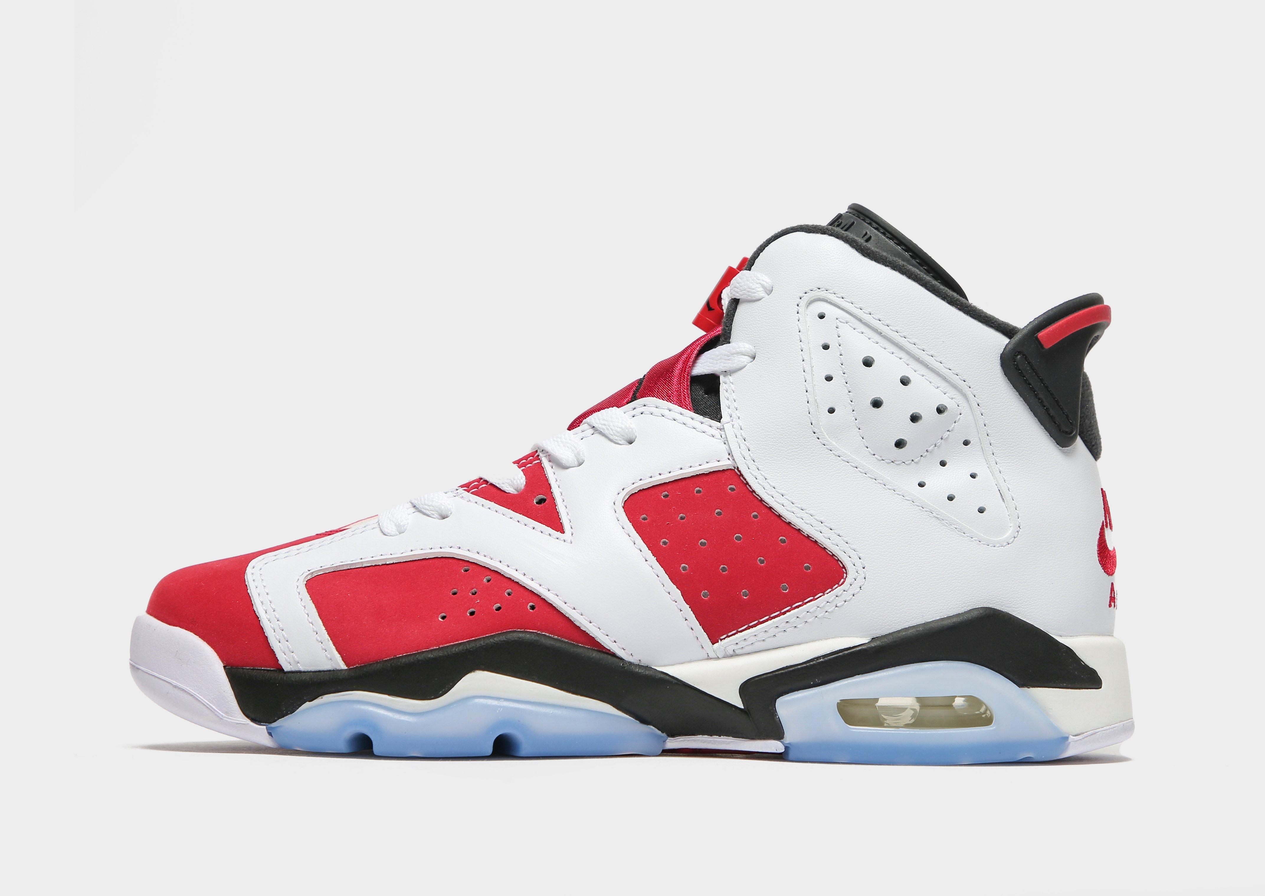 Wit Jordan Air 6 Retro Junior | JD Sports