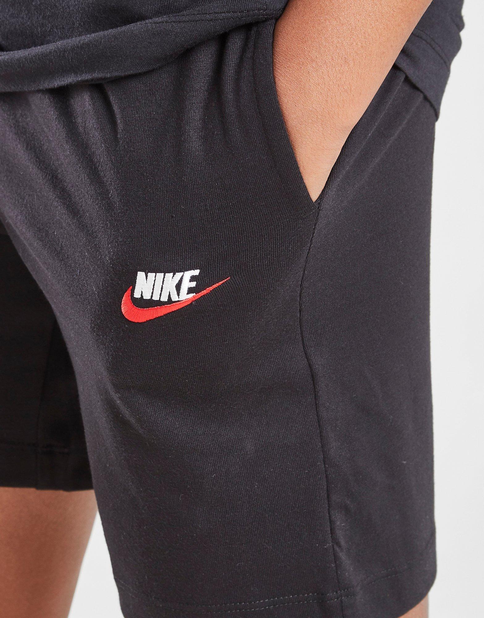 nike jersey shorts junior