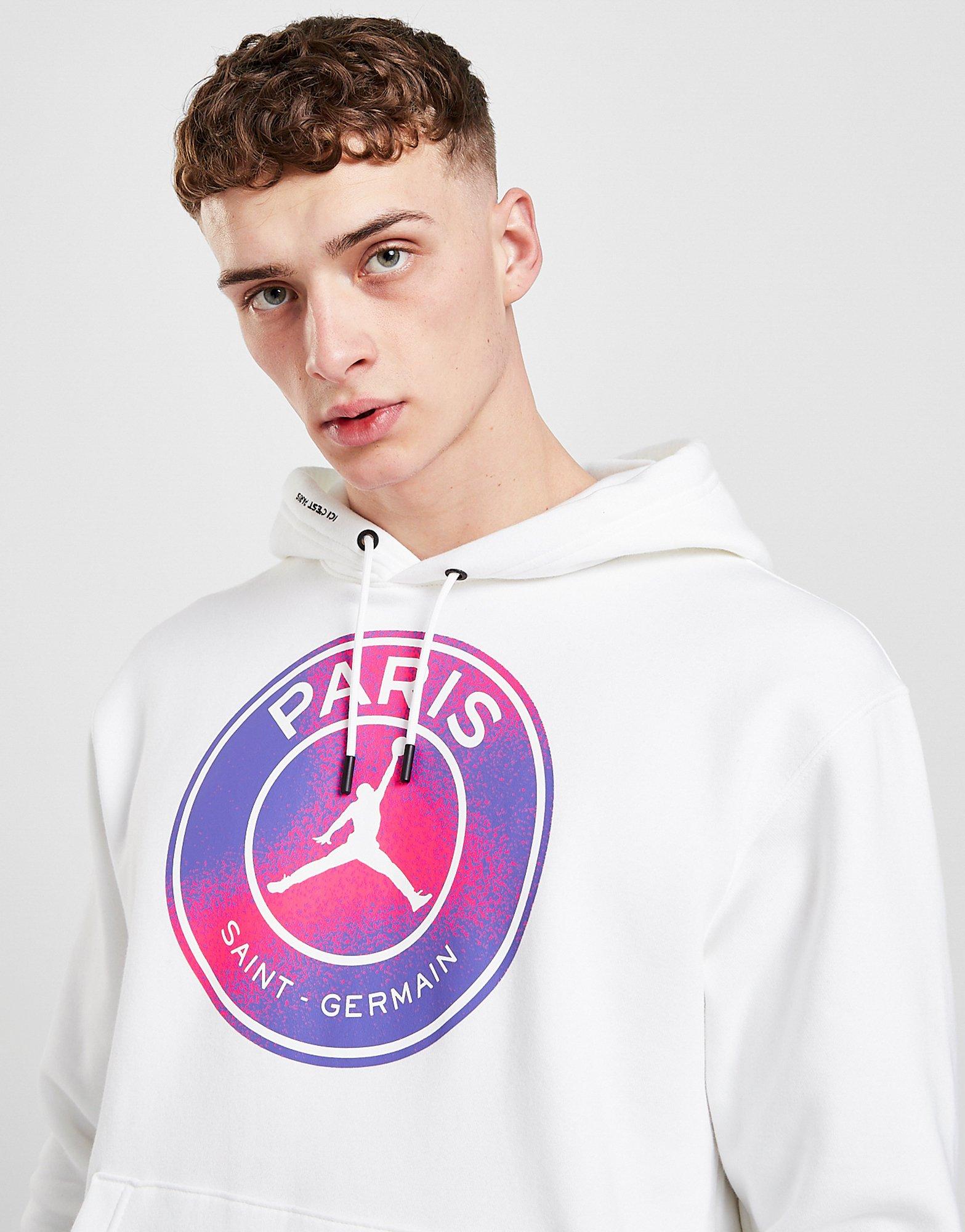 jordan psg white hoodie