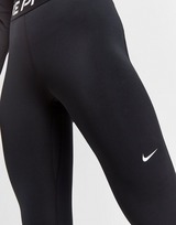 Nike Nike Pro Legging met halfhoge taille en mesh vlakken voor dames