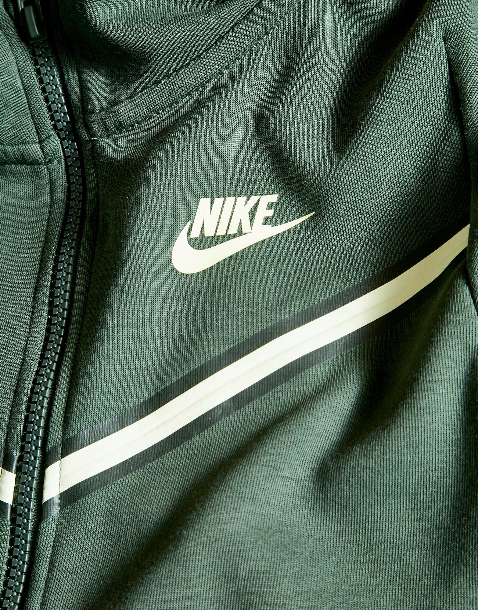 nike tech green hoodie