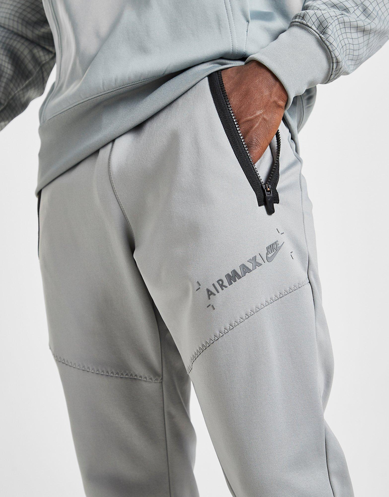 nike air max track pants grey