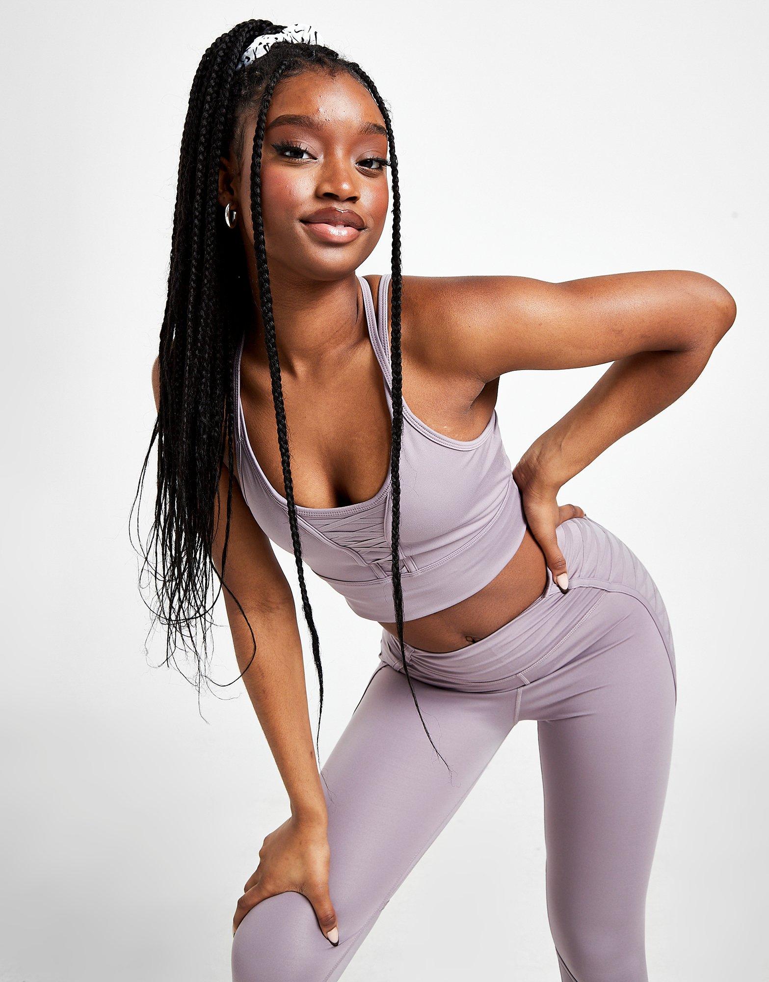 Nike Training Cropped Laced Tank Top