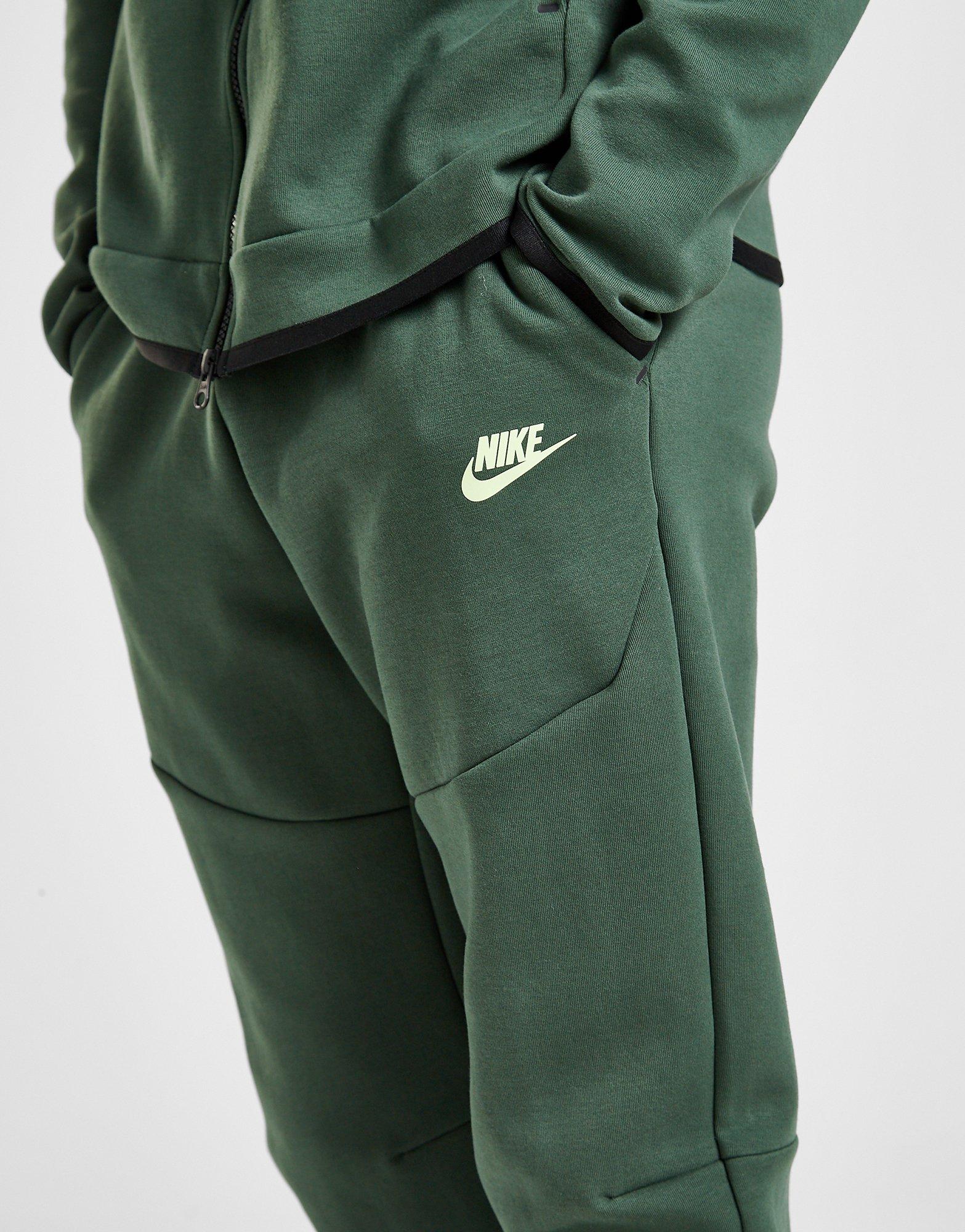 green nike joggers