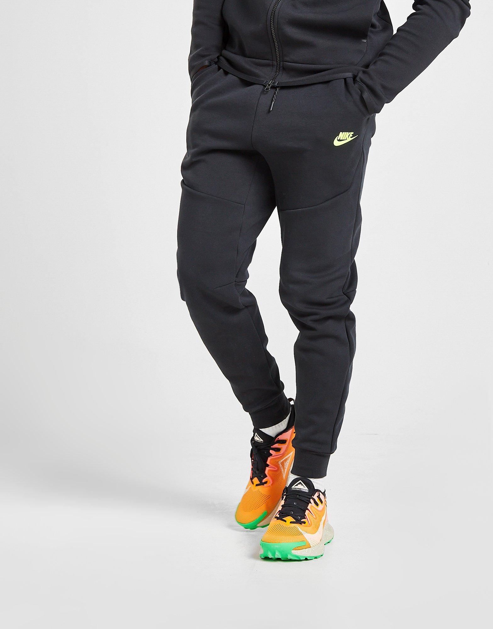 nike tech fleece pants with zipper