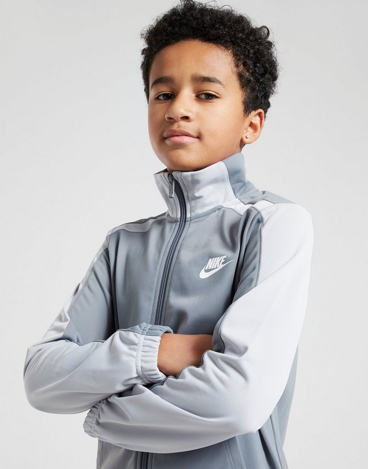 Grey Nike Poly Tracksuit Junior | JD Sports