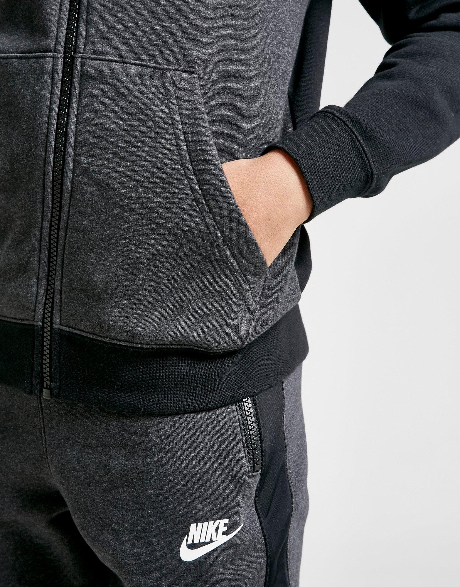 nike hybrid fleece hoodie junior