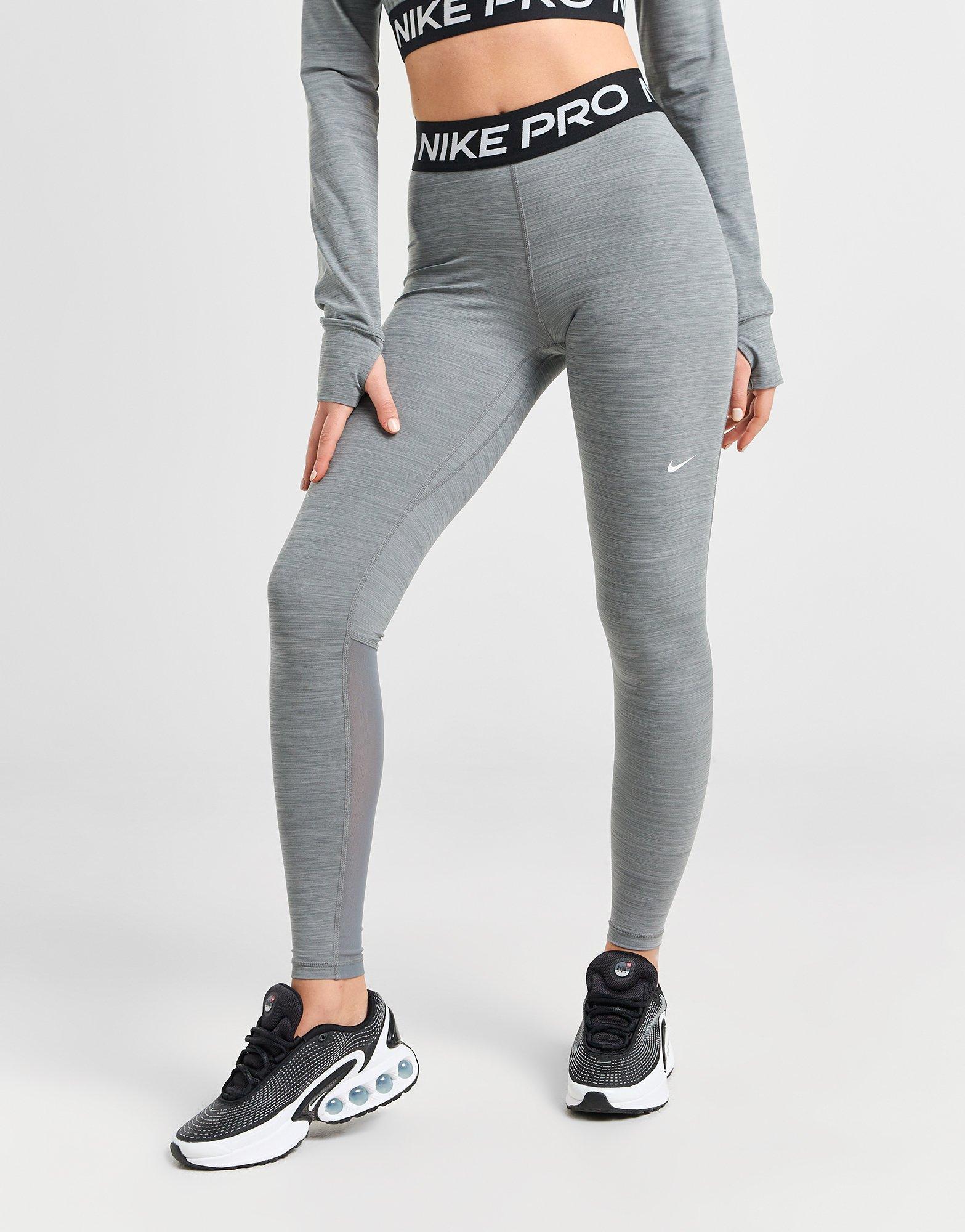 Grey Pro Dri-FIT Tights | JD Global