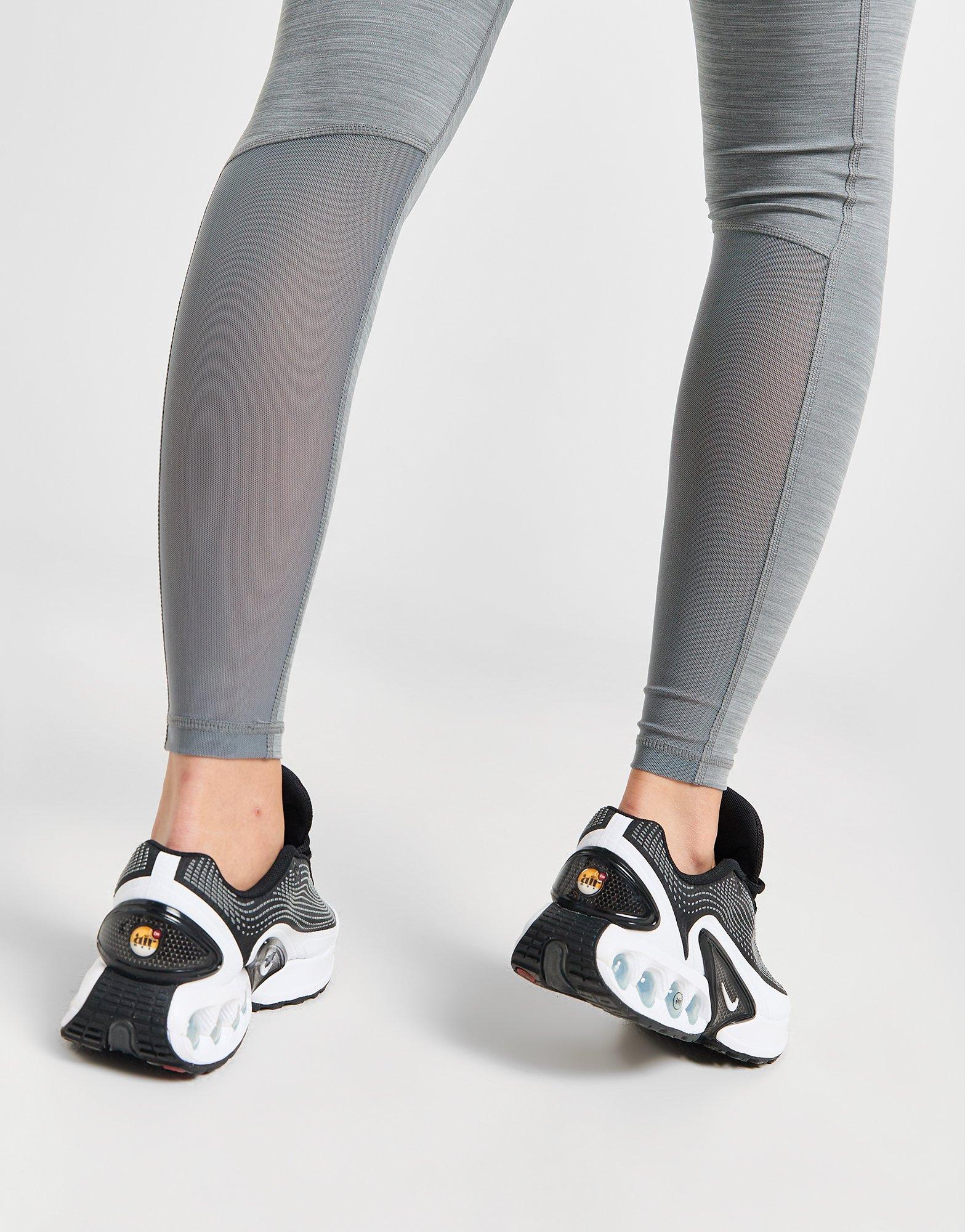 nike pro women's tights grey