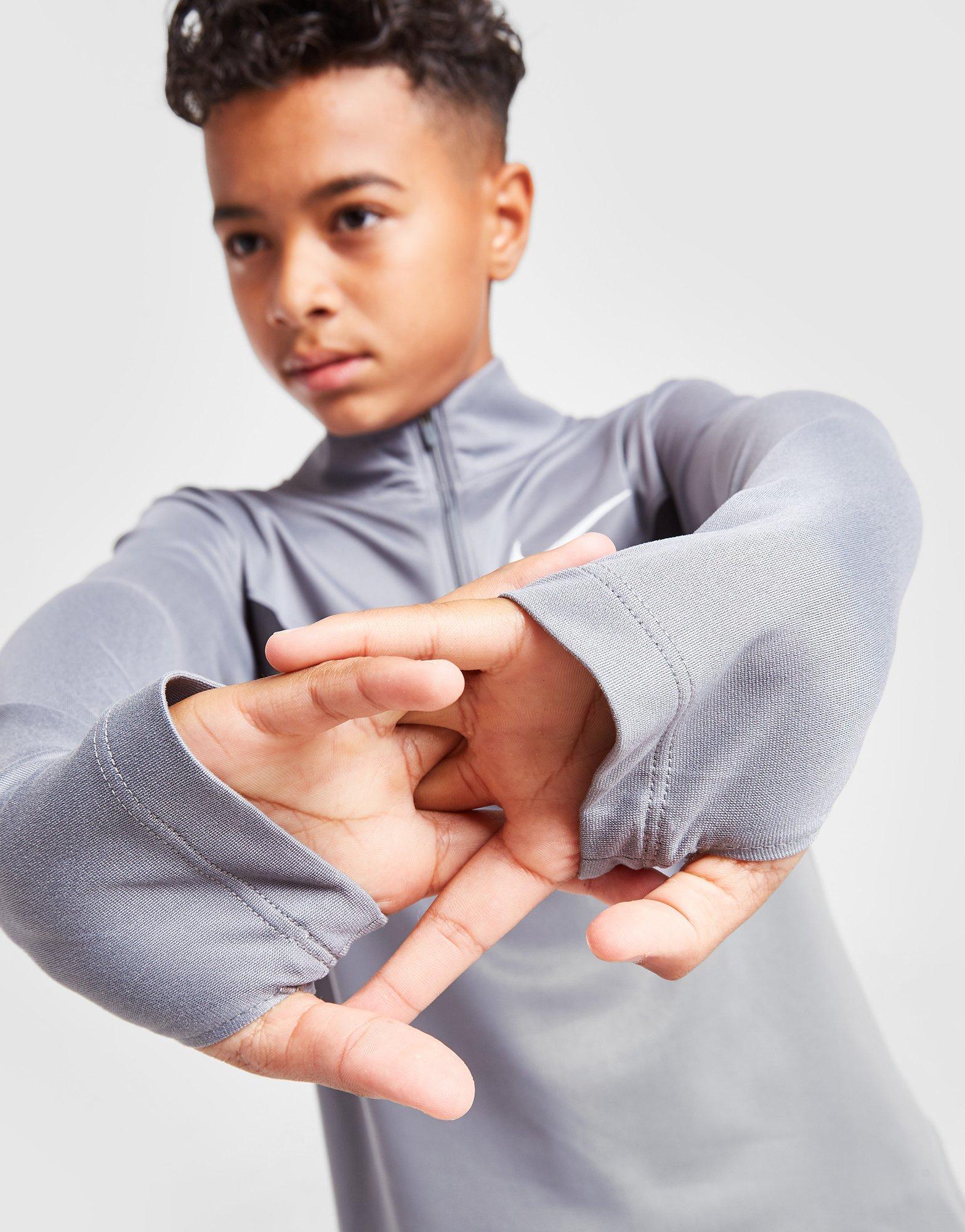 Nike Poly 1/4 Zip Track Top Junior