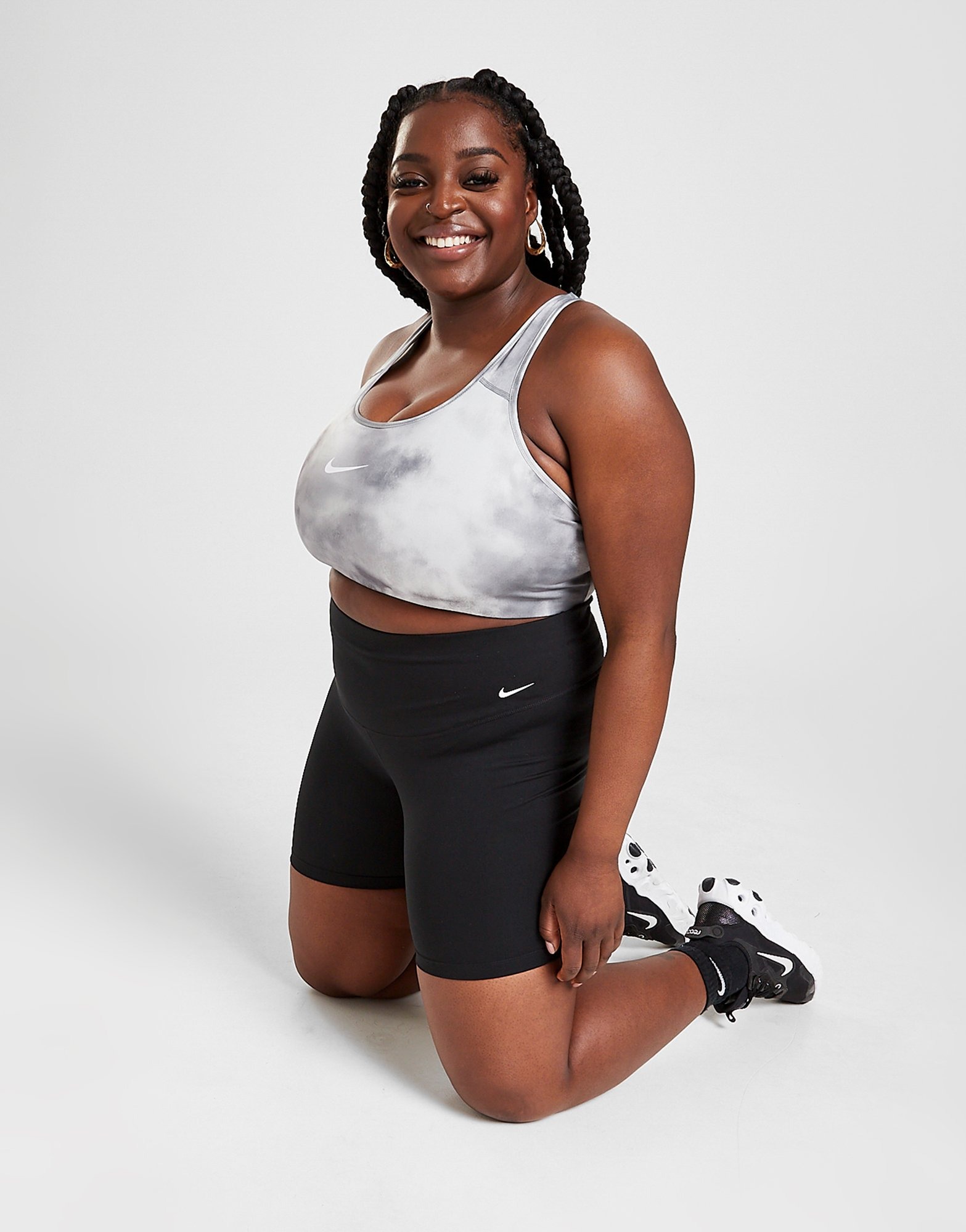 hjælpe dash Tåler Black Nike Training One Plus Size 7" Shorts | JD Sports UK