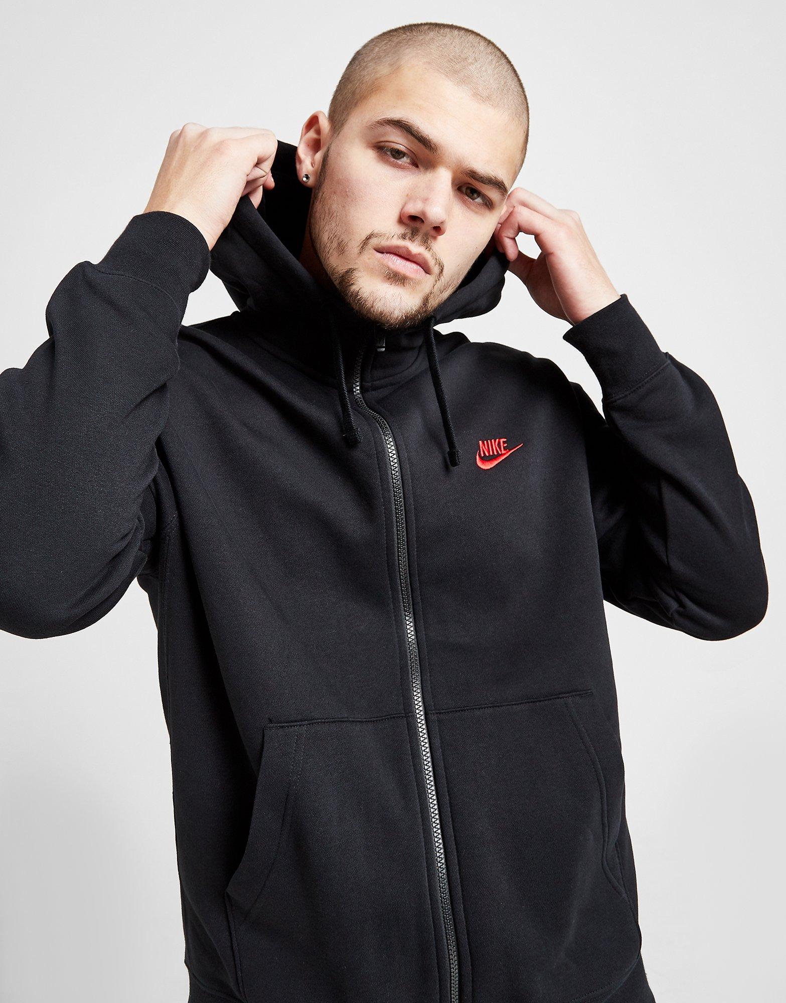 black nike foundation hoodie