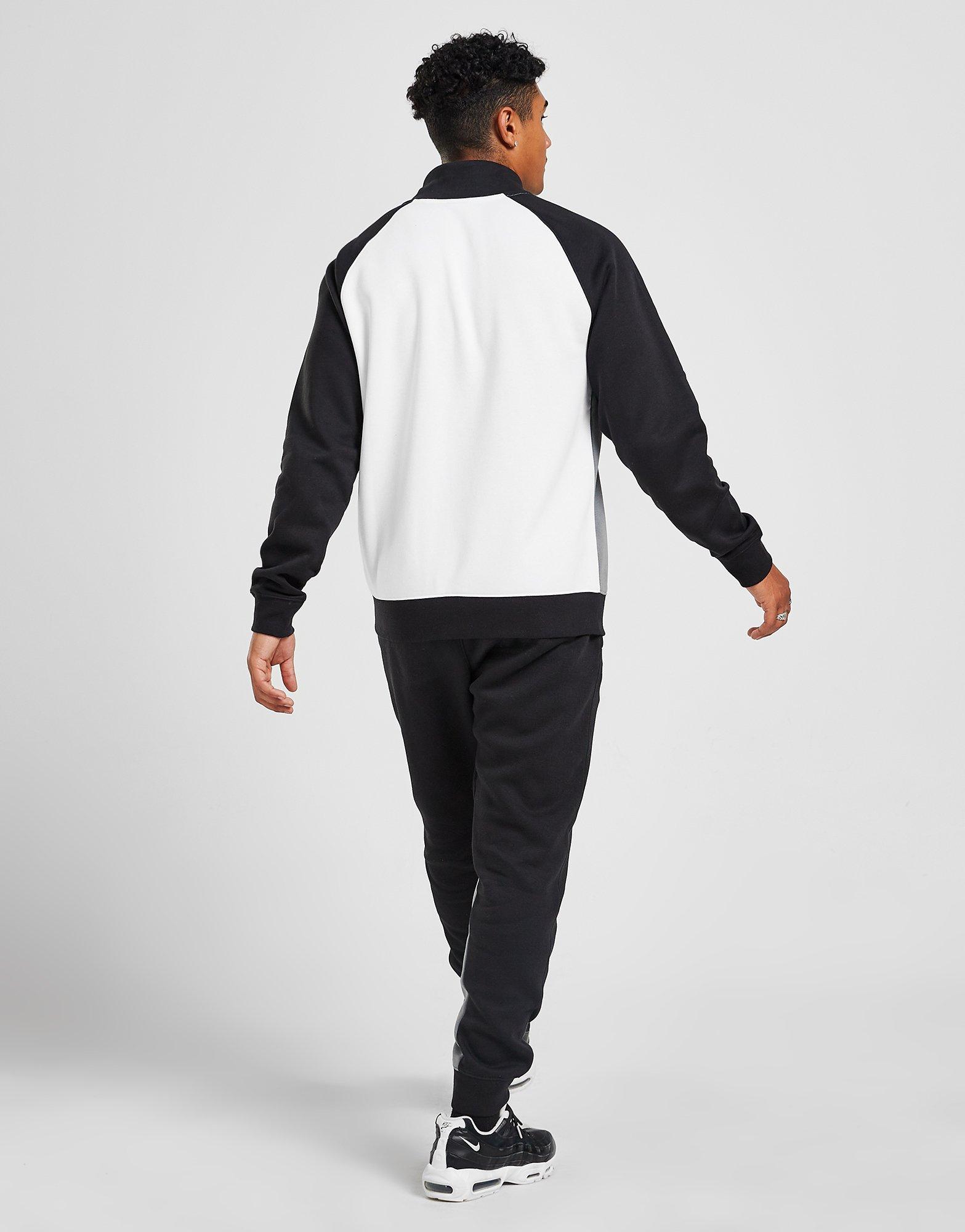 nike chariot fleece tracksuit navy