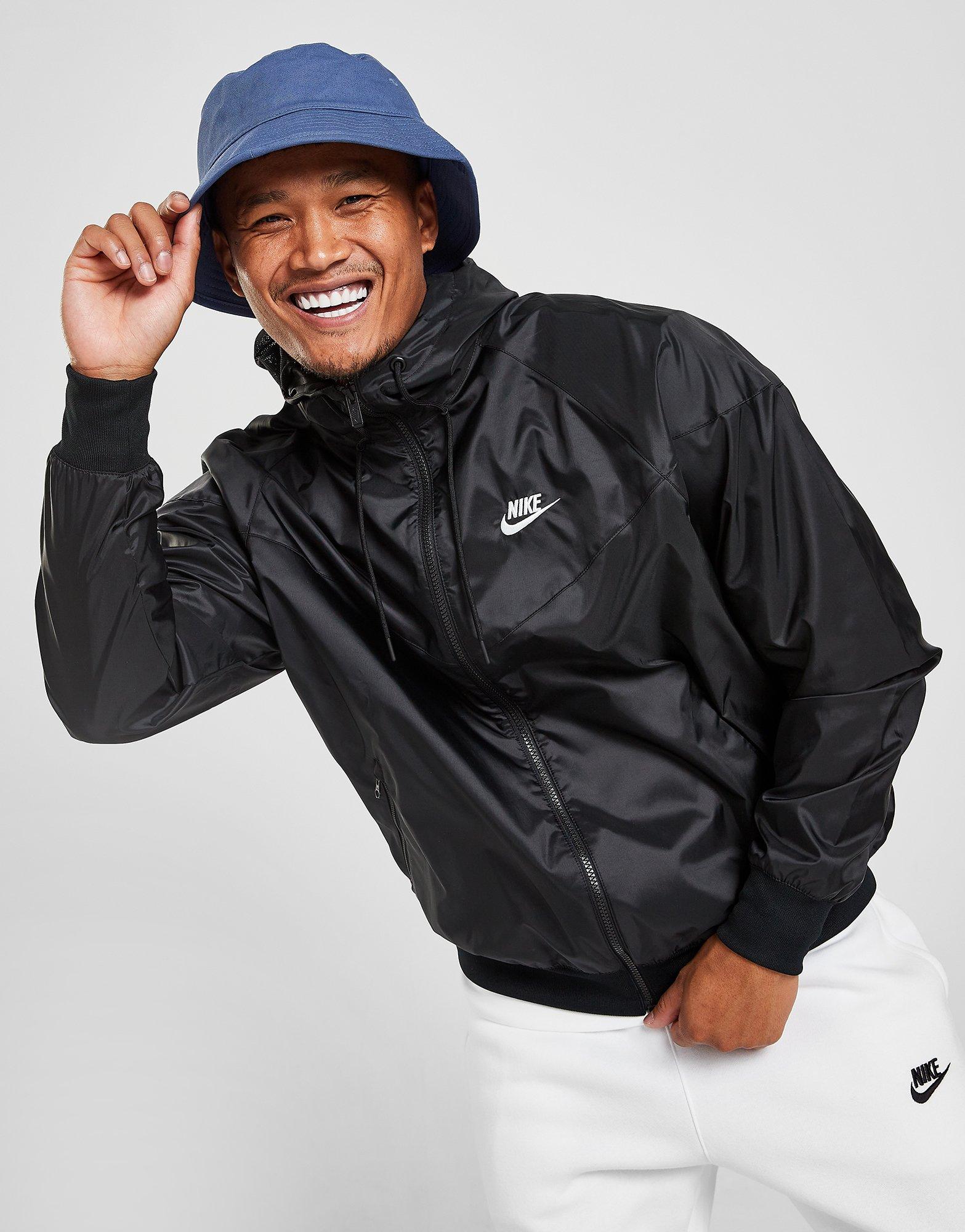 nike windrunner jacket black