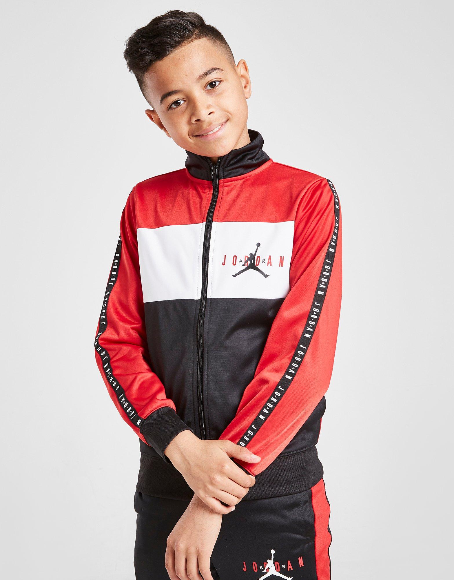 Jordan Poly Colour Block Tracksuit Junior