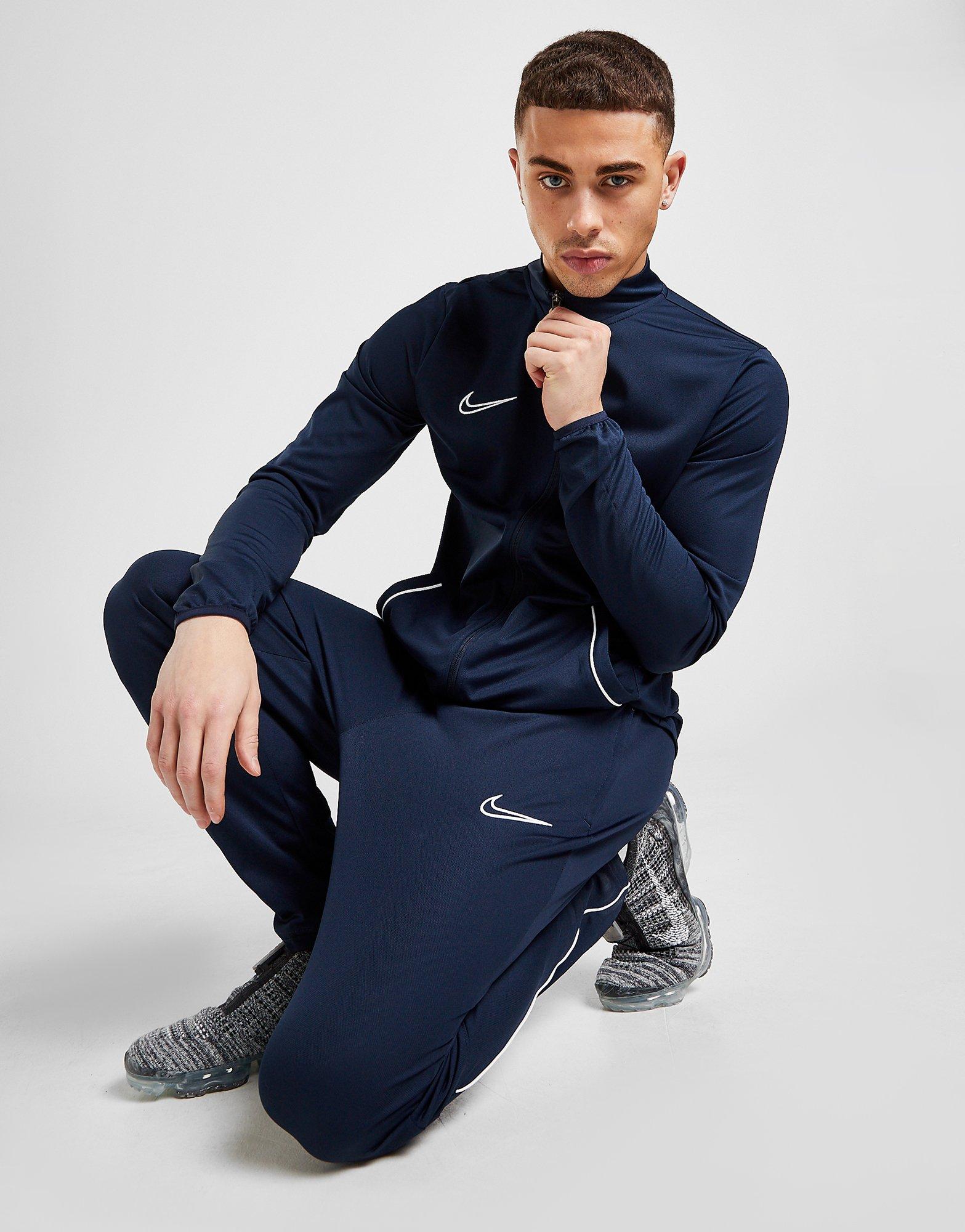 Blue Nike Academy Essential Tracksuit JD Sports Global | atelier-yuwa ...