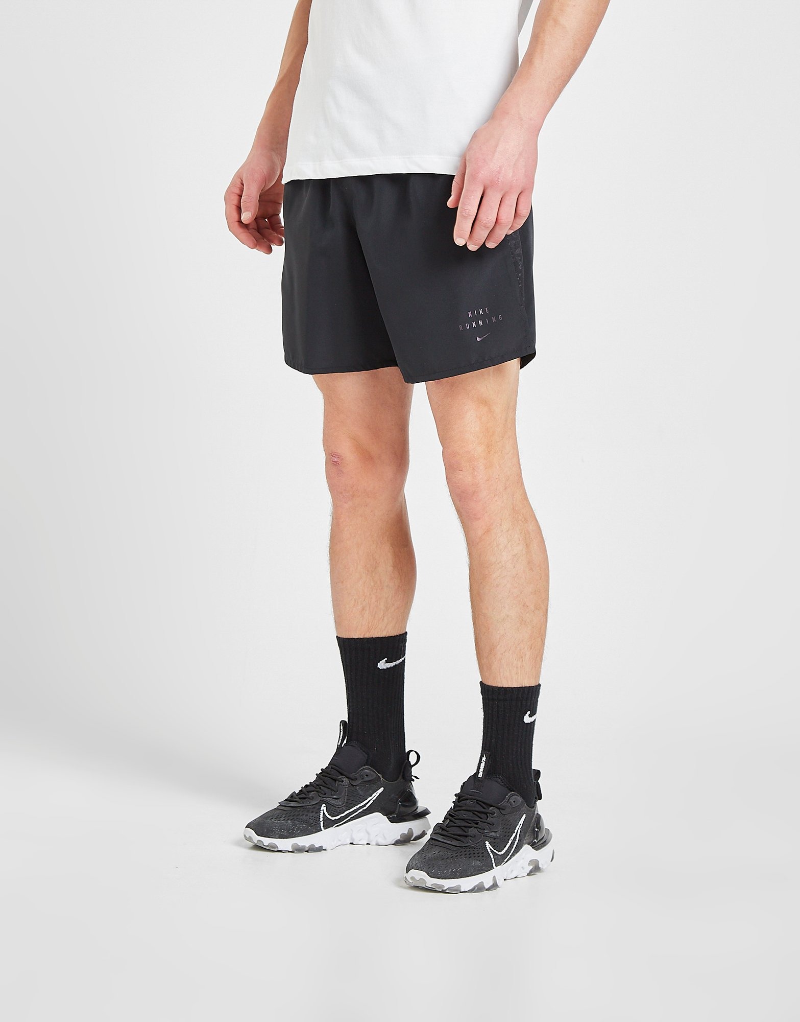 Black Nike Run Division Brief-Lined Running Shorts | JD Sports