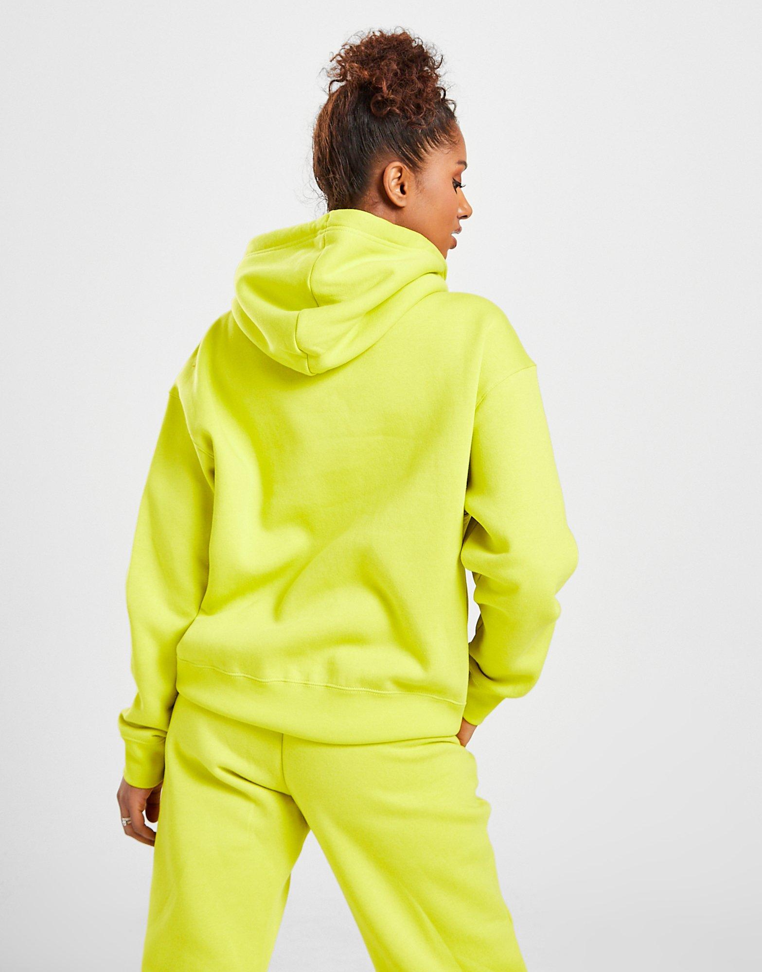 nike foundation overhead hoodie yellow