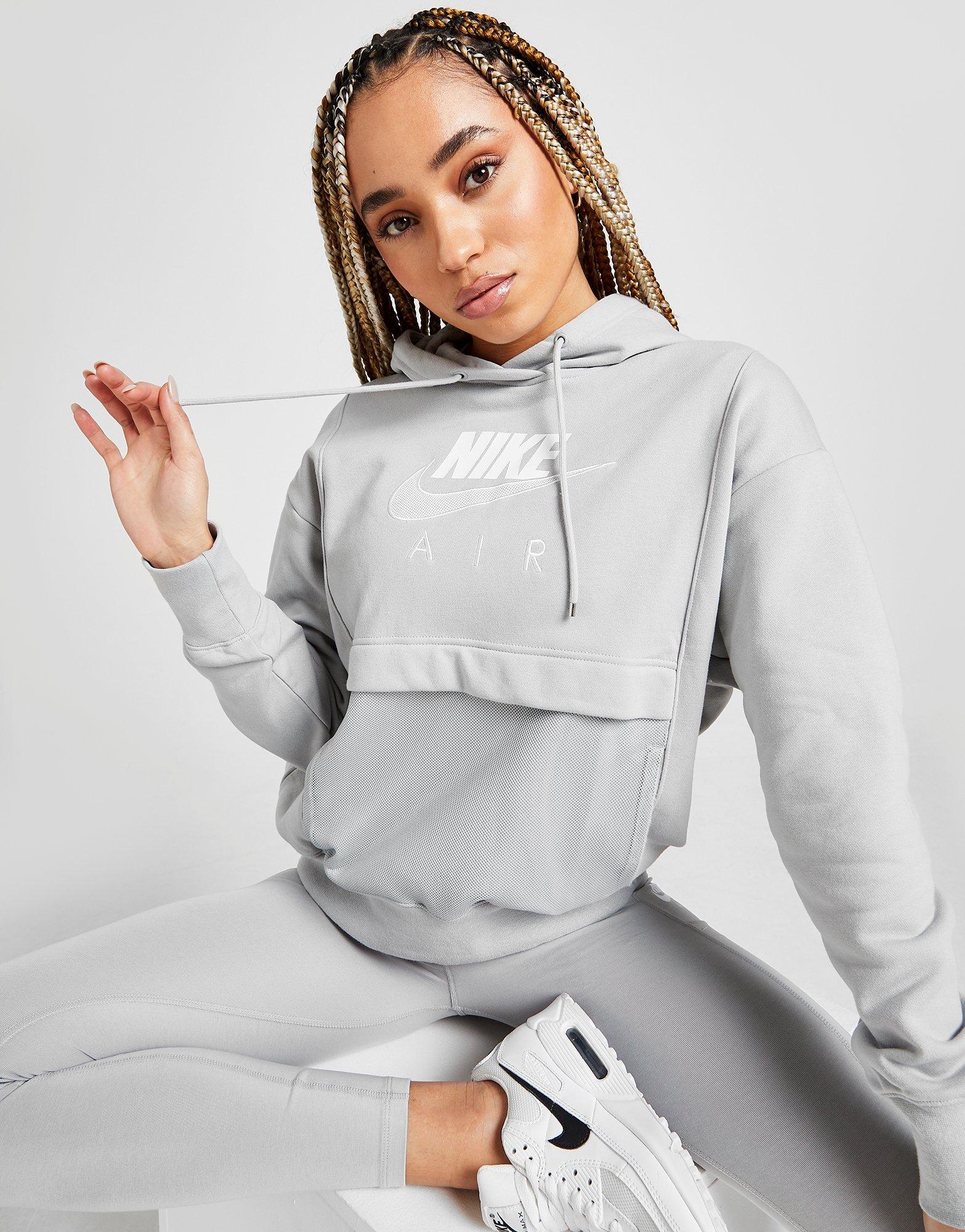 White Nike Air Overhead Hoodie | JD Sports