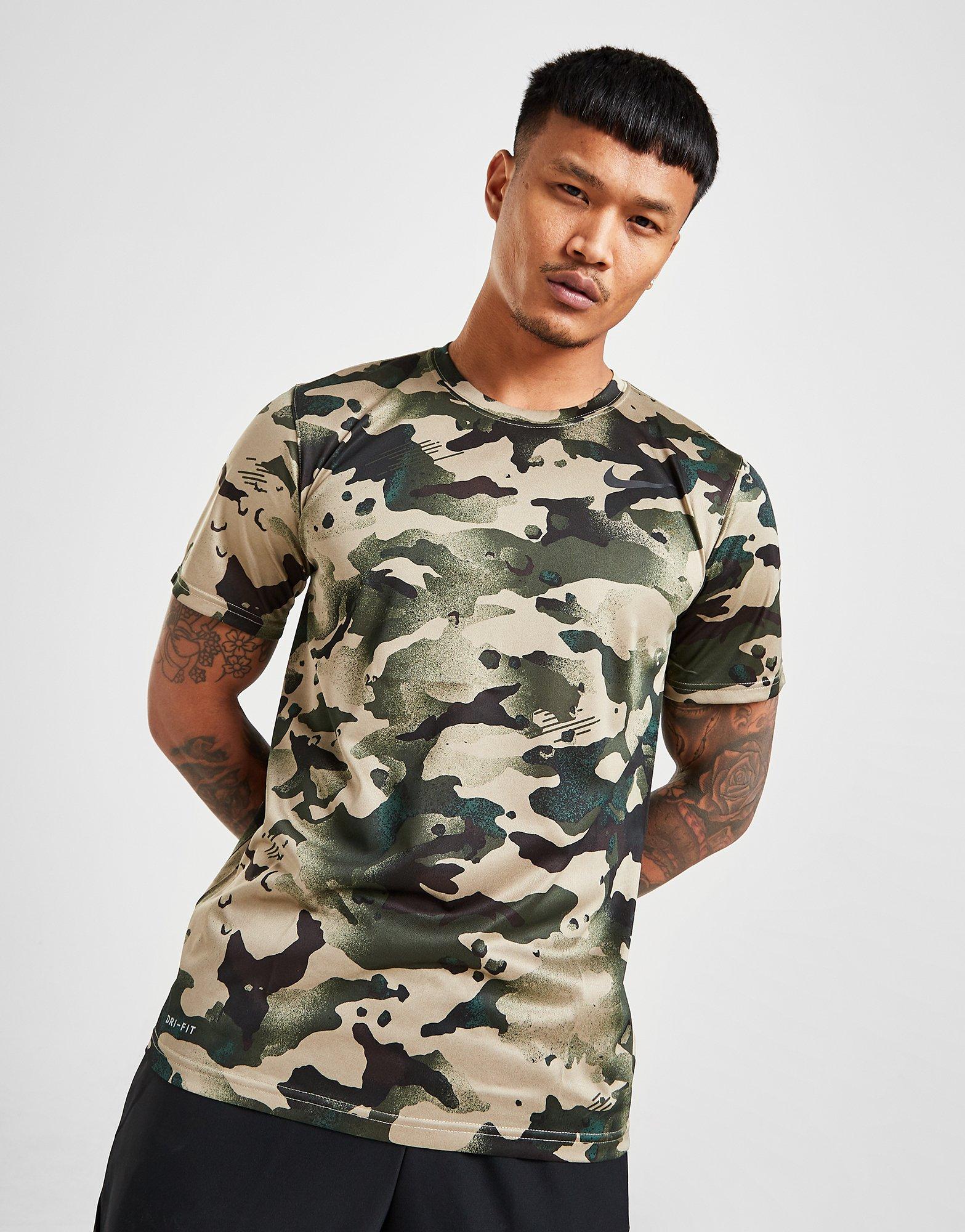 dri fit camo t shirt