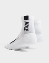 Nike Multiplier Running Ankle Socks 2 Pack